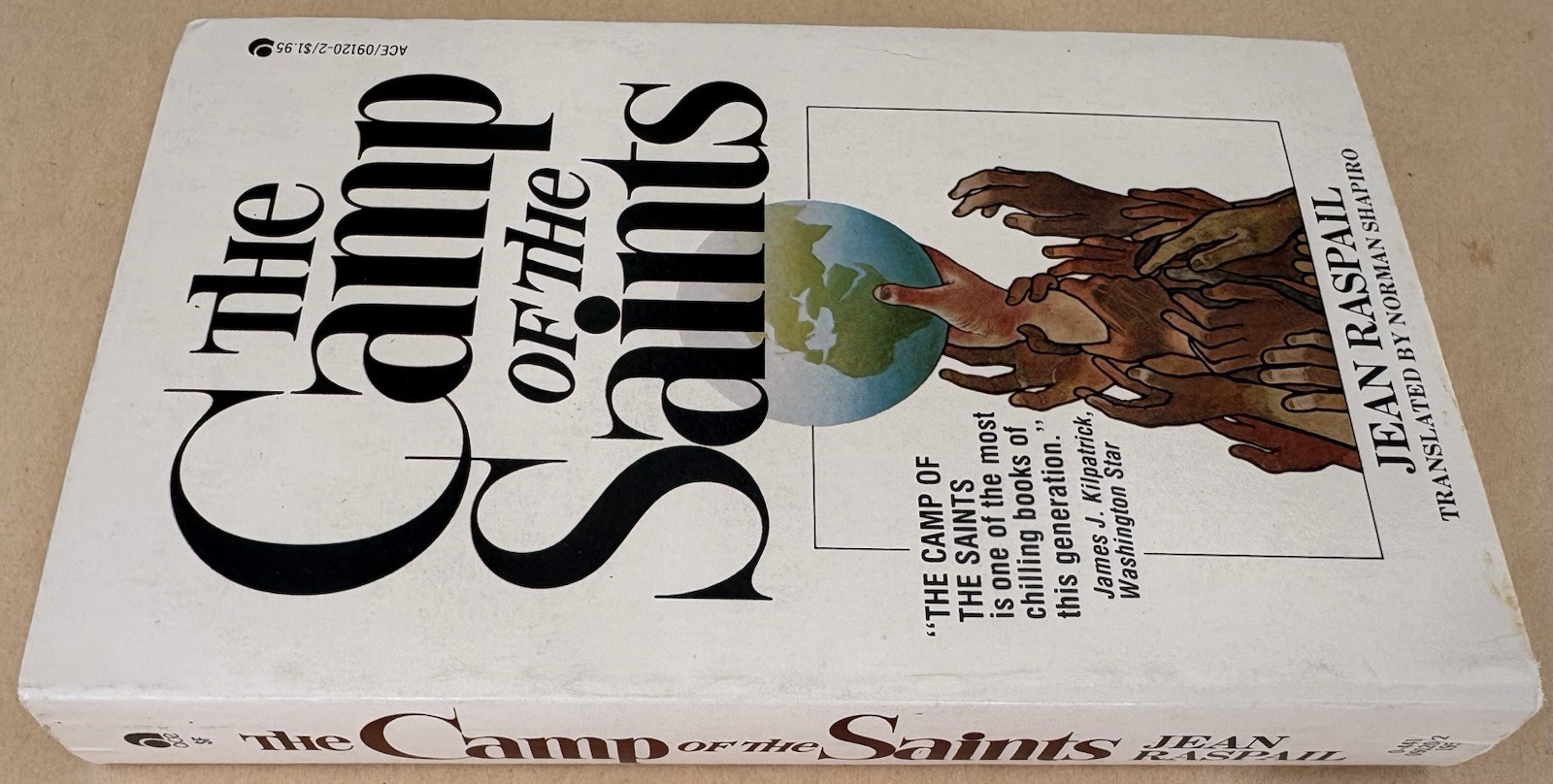 The Camp of the Saints by Jean Raspail (1977) Fine 1st printing