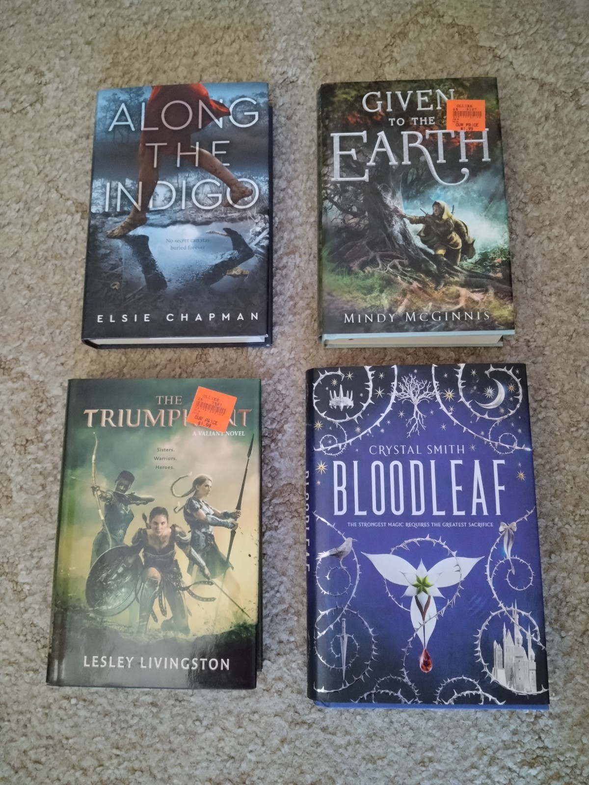 Fantasy,Adventure,Mystery 2018 2019 Hardcover Book Lot Of 4
