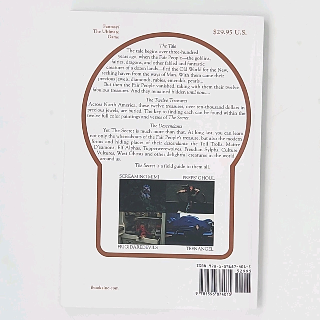 The Secret A Treasure Hunt by Sean Kelly & Ted Mann 2018 Paperback Book
