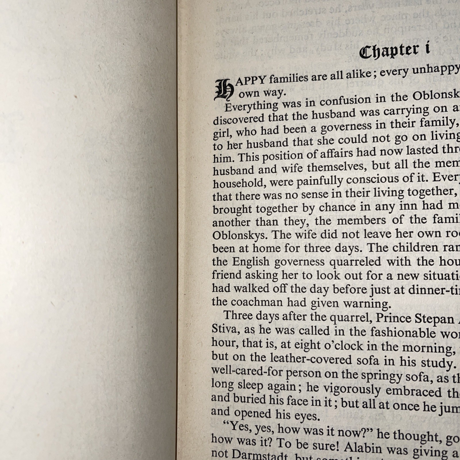 Anna Karenina by Leo Tolstoy Copyright 1944, Doubleday & Co. NY Print HC