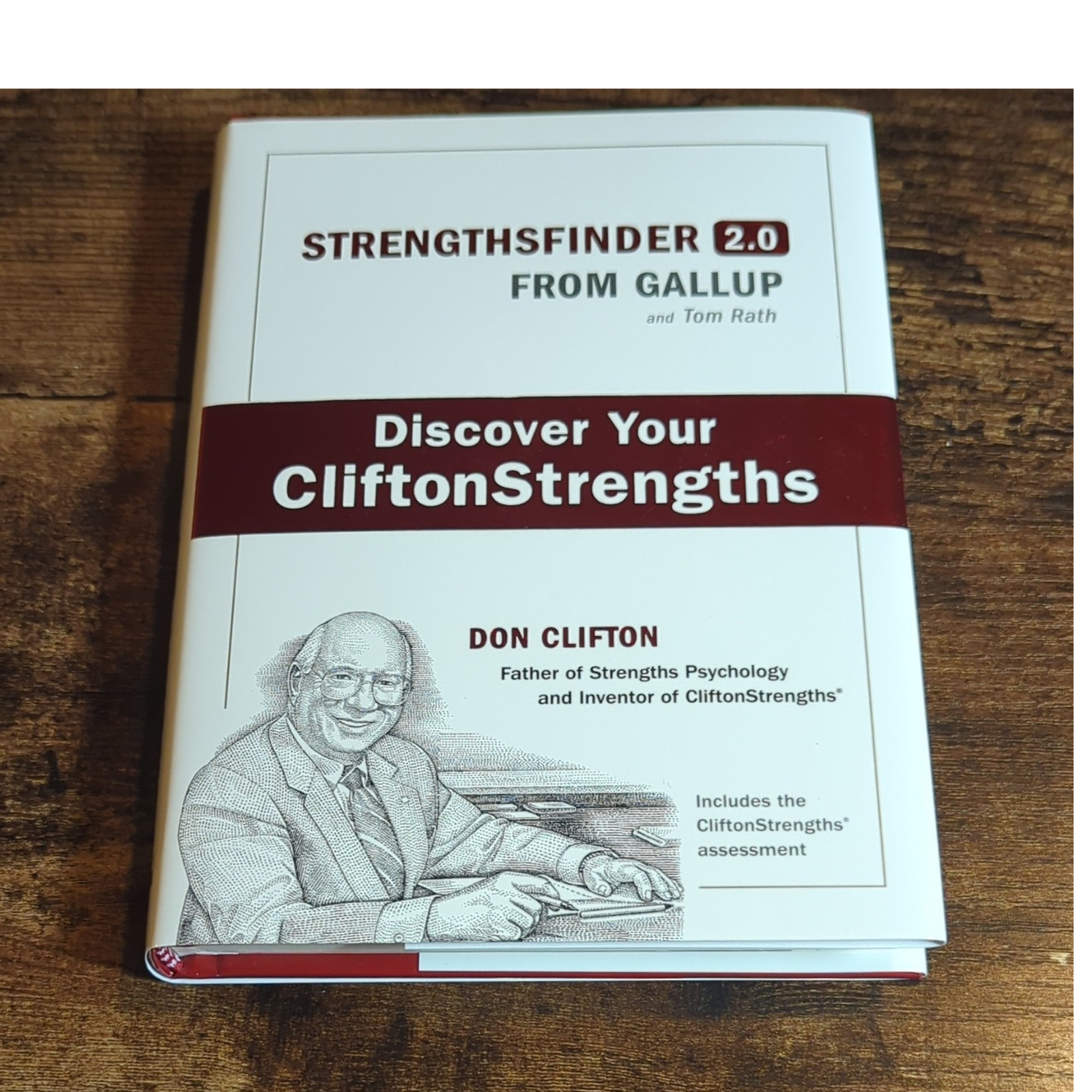 Gallup StrengthsFinder 2.0 Hardcover 2007 CliftonStrengths Series w/ Dust Jacket