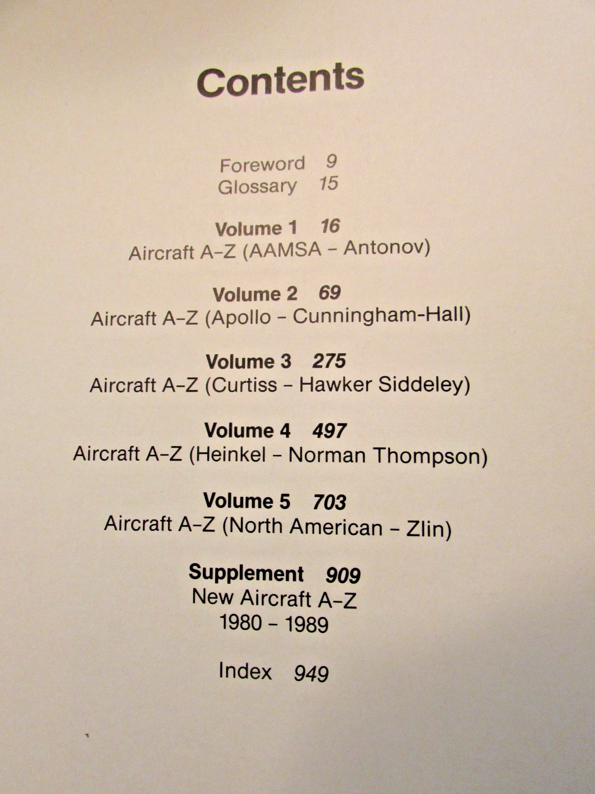 Vintage Aviation Coffee Table Book JANE’S ENCYCLOPEDIA OF AVIATION 960 Pages