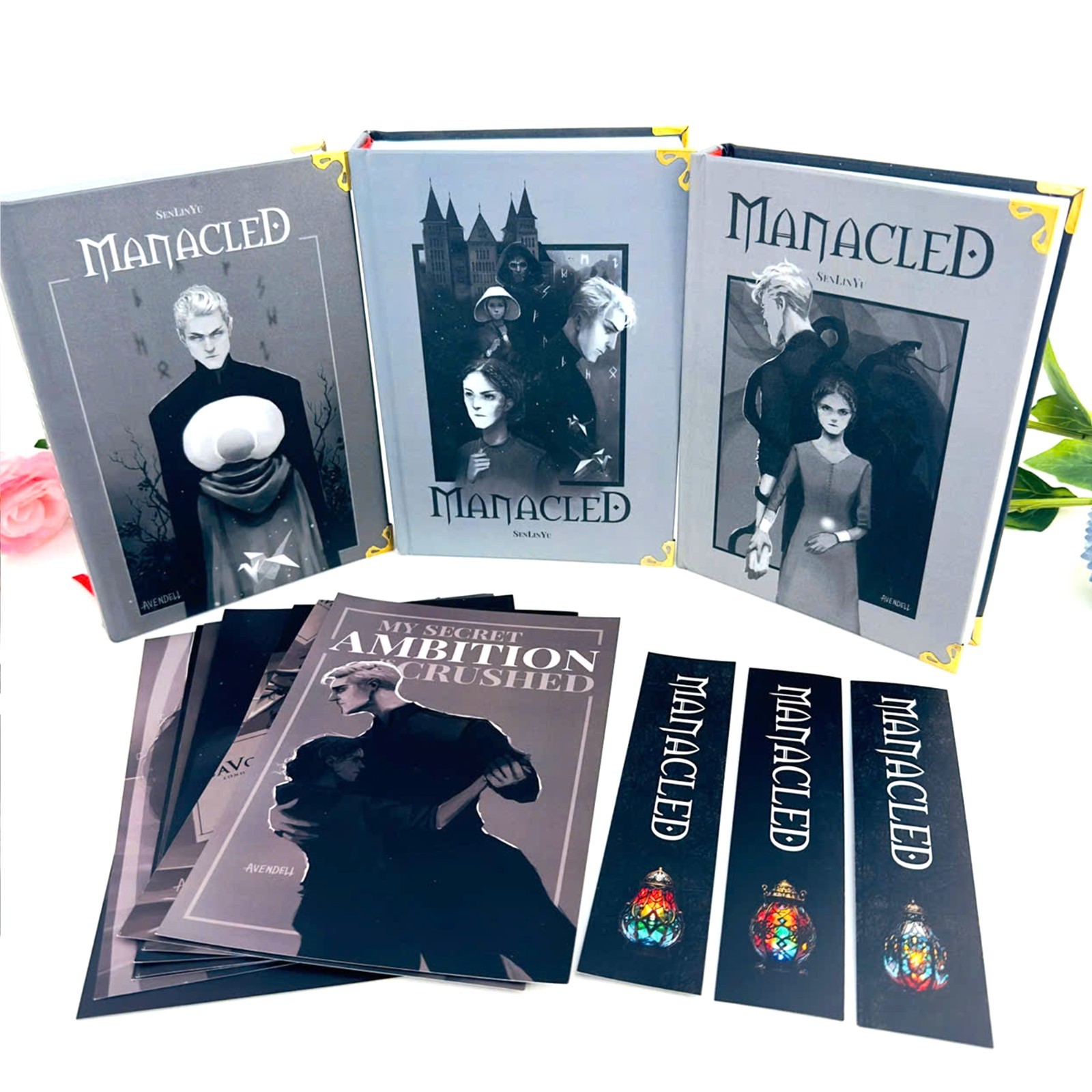 Manacled Book – Deluxe 3-Volume Edition with Illustrations – Complete Series 14