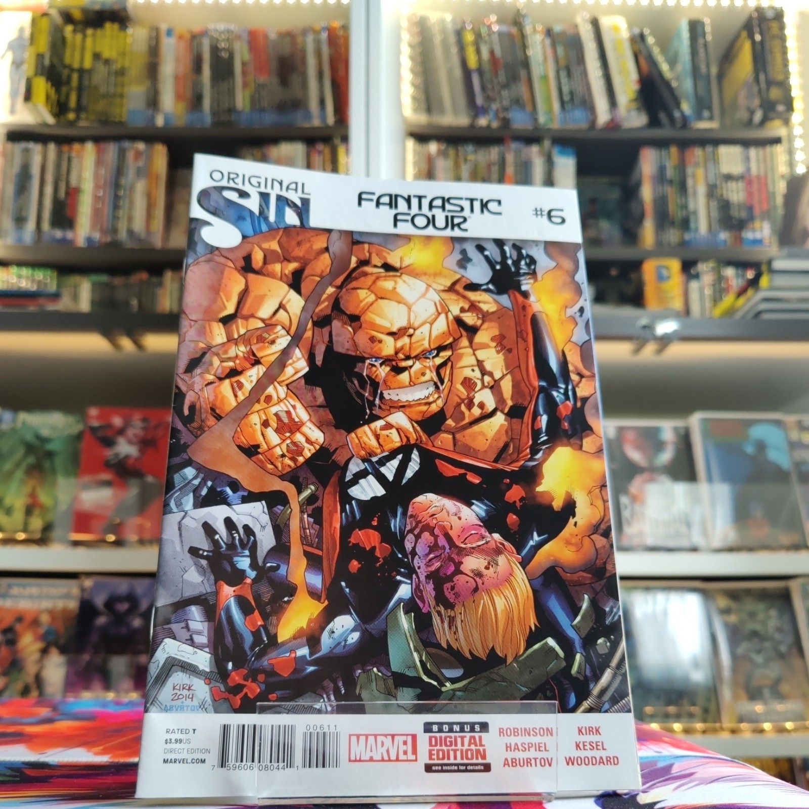 Marvel Comics Mix x 18 Single Issue Comics Fantastic Four Silver Surfer Thor *H