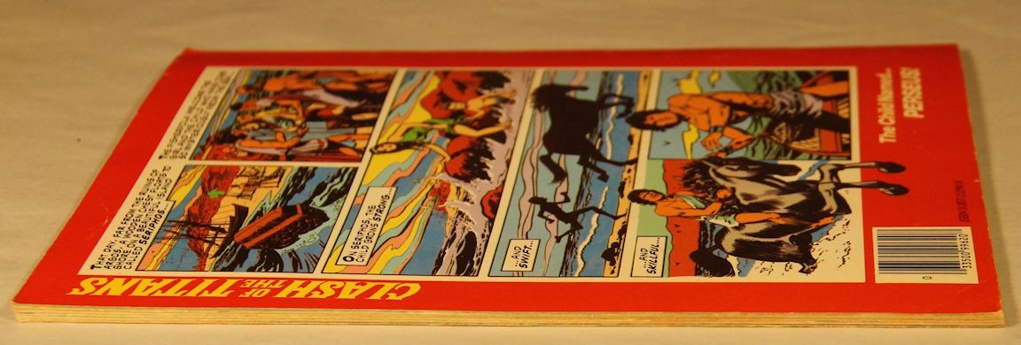 Clash of the Titans Comic Book ~ Beverly Cross ~ 1981 ~ Golden Press ~ VERY GOOD