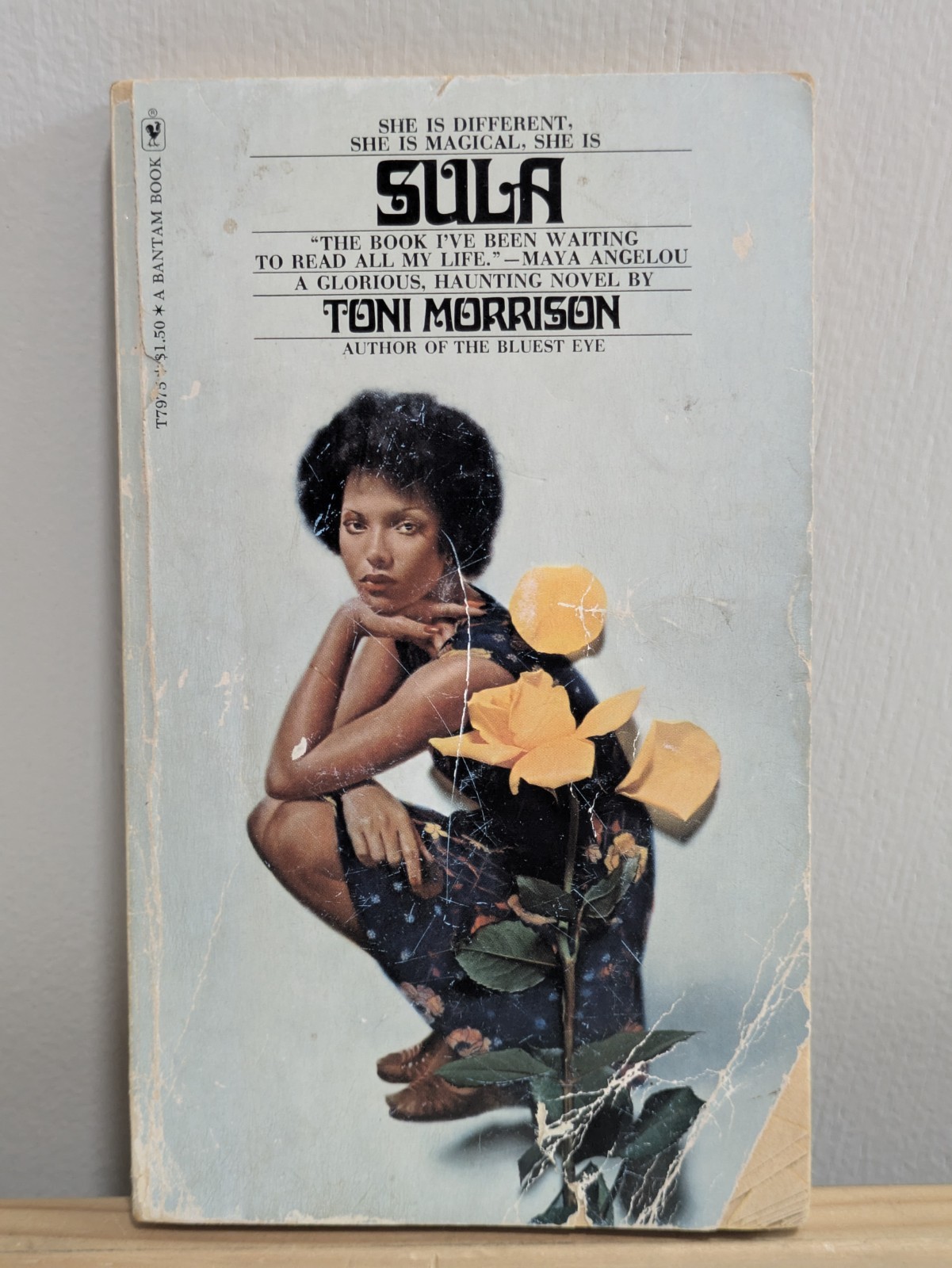 Sula by Toni Morrison Vintage 1975 Paperback Book 1st Bantam Printing