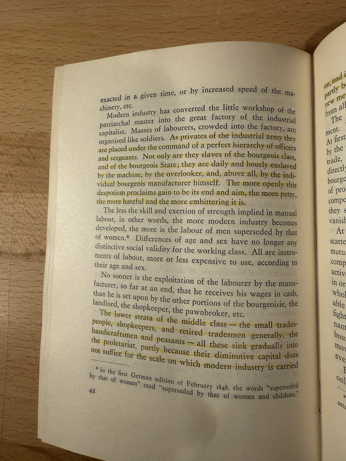MANIFESTO OF THE COMMUNIST PARTY, by Karl Marx & Frederick Engels Pre Owned