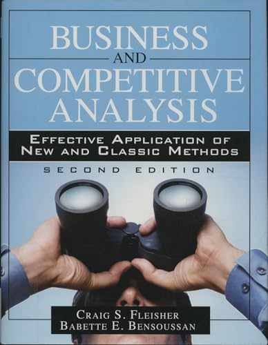 Business and Competitive – Hardcover, by Fleisher Craig S.; – Very Good u