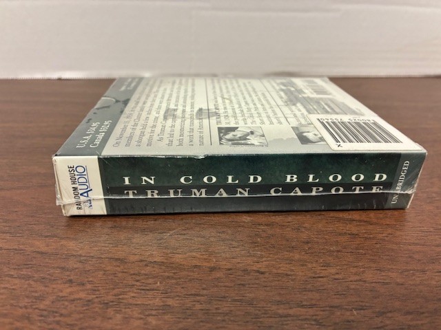 IN COLD BLOOD TRUMAN CAPOTE AUDIO 12 CDs Unabridged Ex-Library Approx 14hrs New