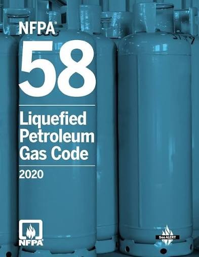 NFPA 58 Liquefied Petroleum Gas Code 2020 Edition PAPERBACK USA STOCK Free Ship