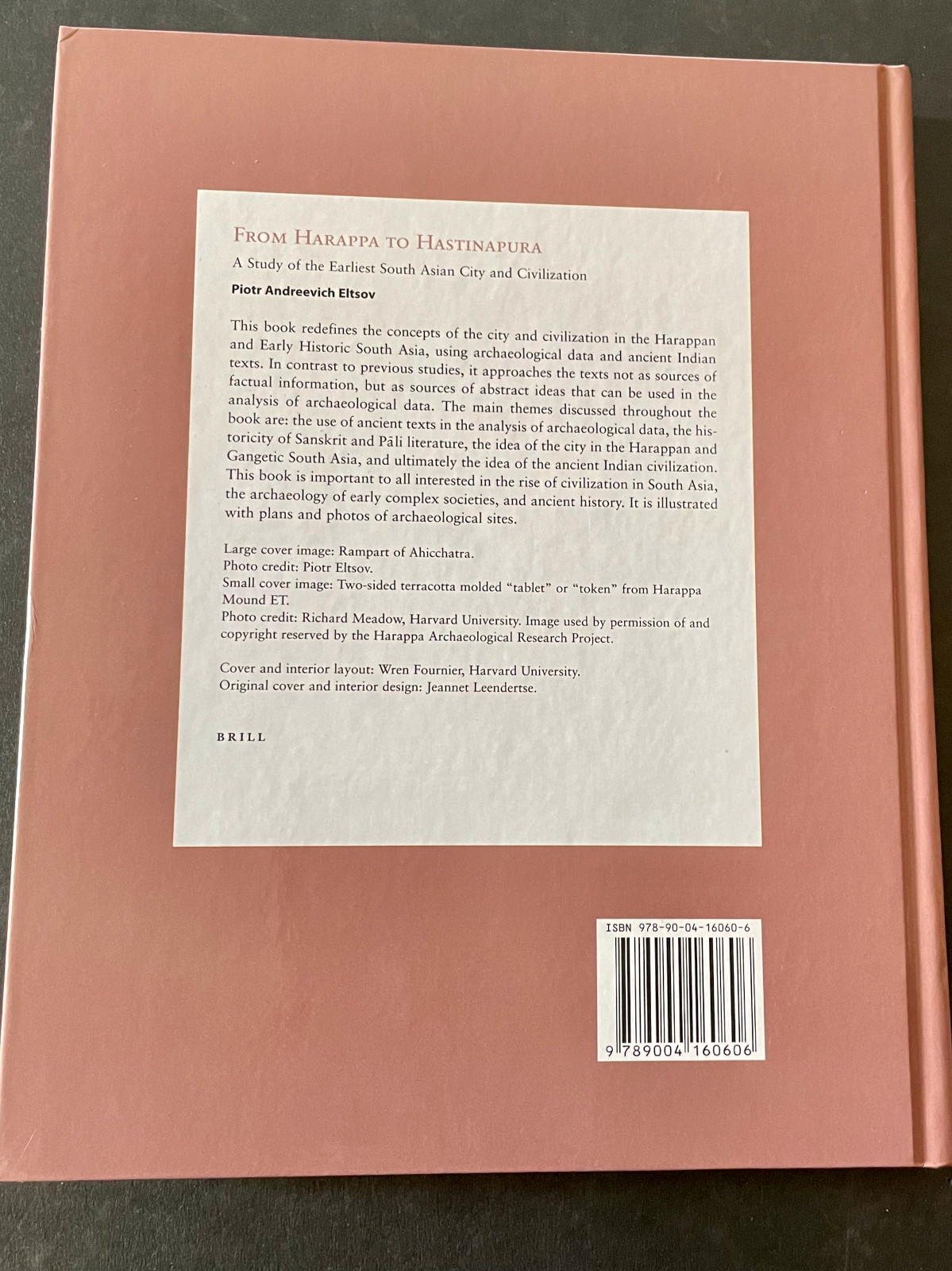 From Harappa to Hastinapura – Earliest South Asian City and Civilization HC 2008