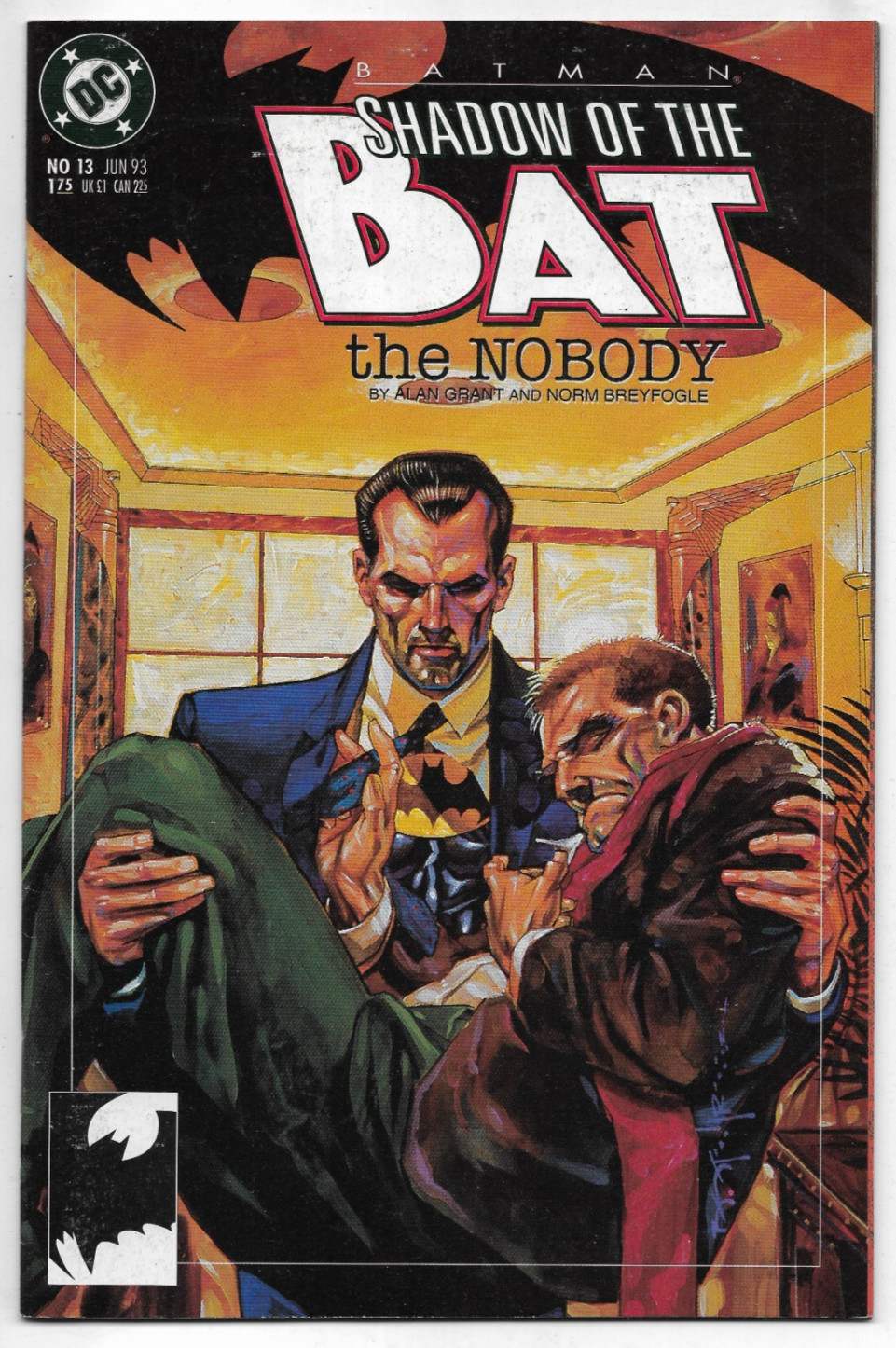 Batman Shadow of the Bat #13 DC Comics Alan Grant Norm Breyfogle 1993 FN/VFN