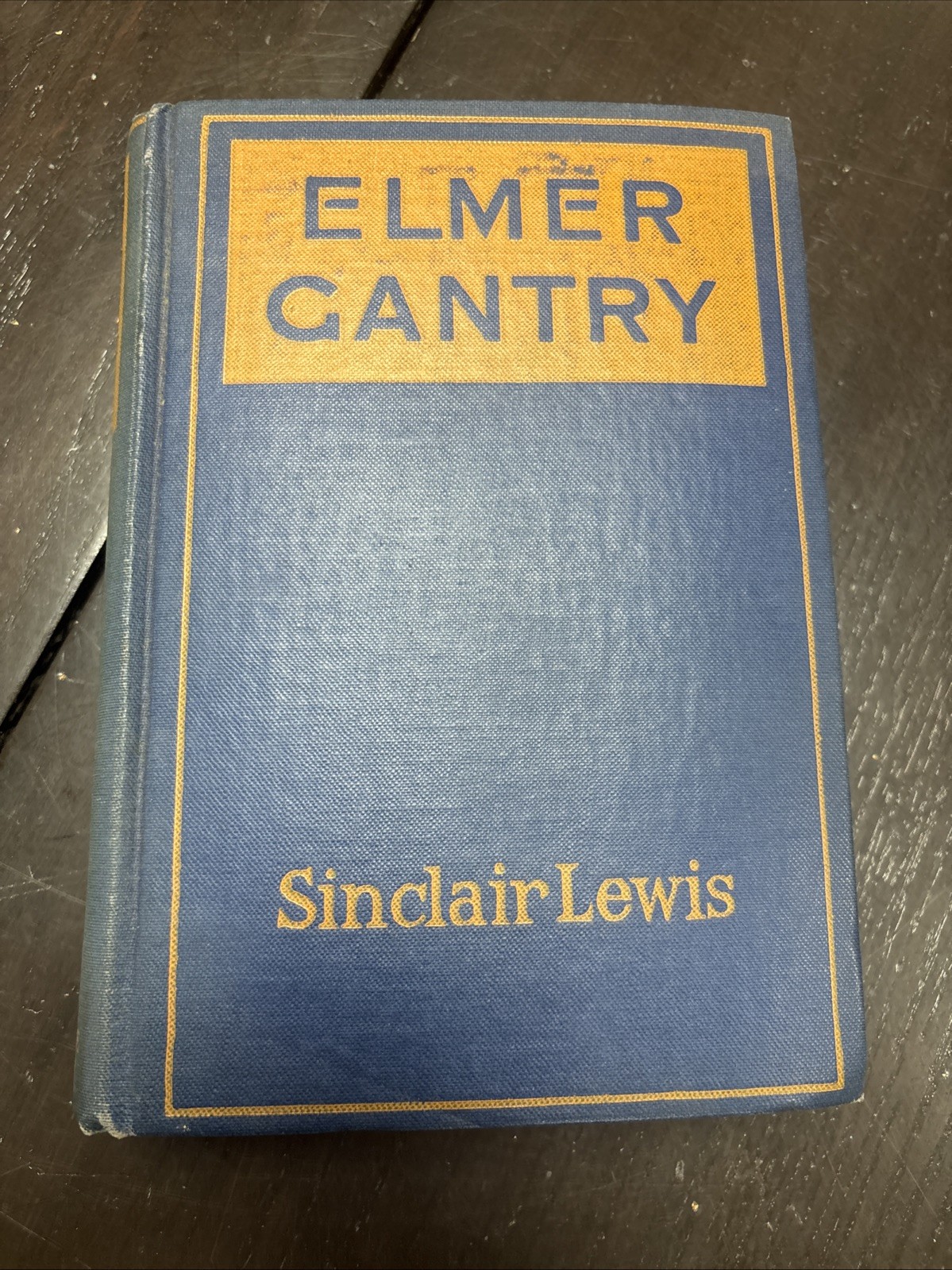 Sinclair Lewis Elmer Gantry Harcourt Brace 1927 1st First Edition 6th Printing