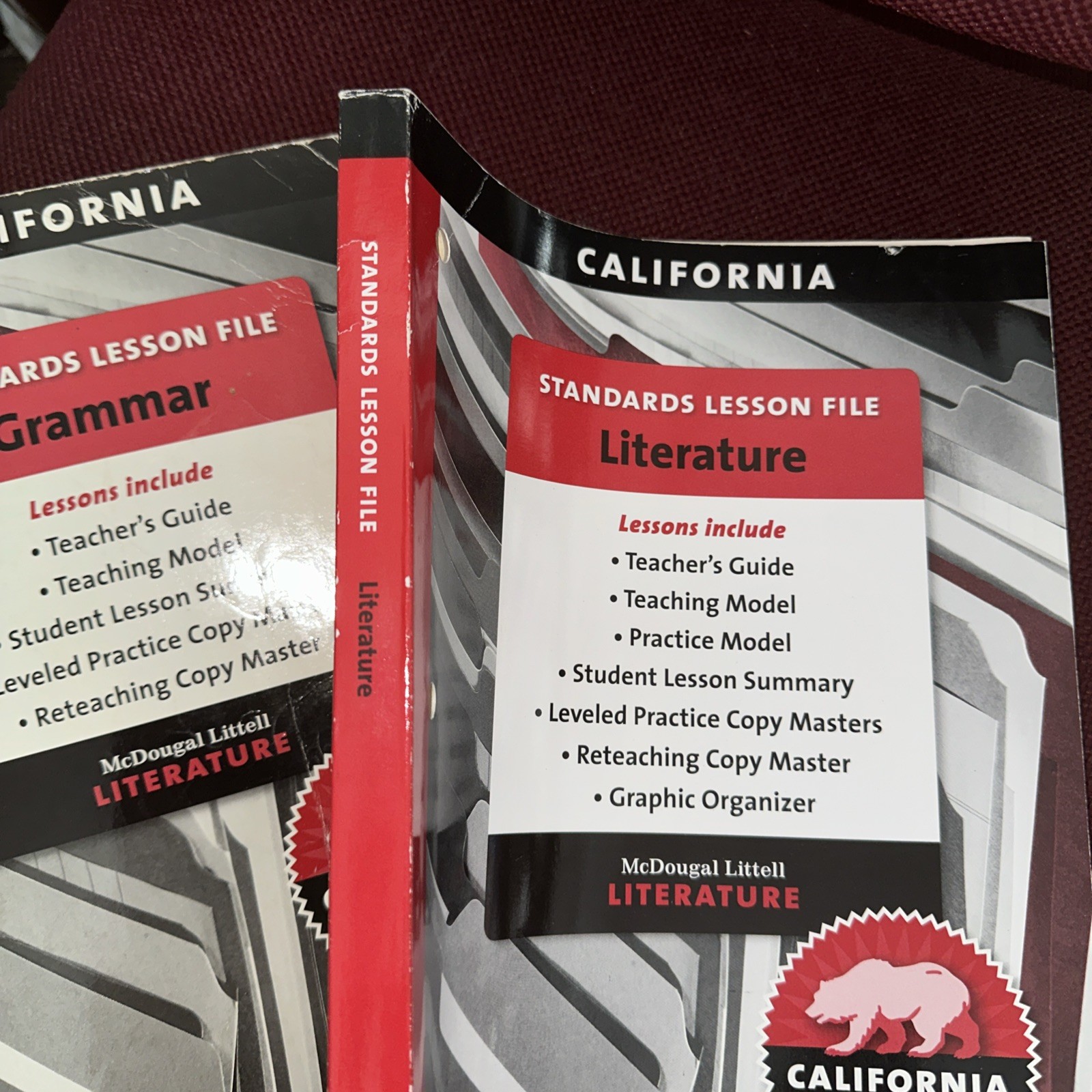 Mcgraw Hill, California Literature Teachers Guide Lot