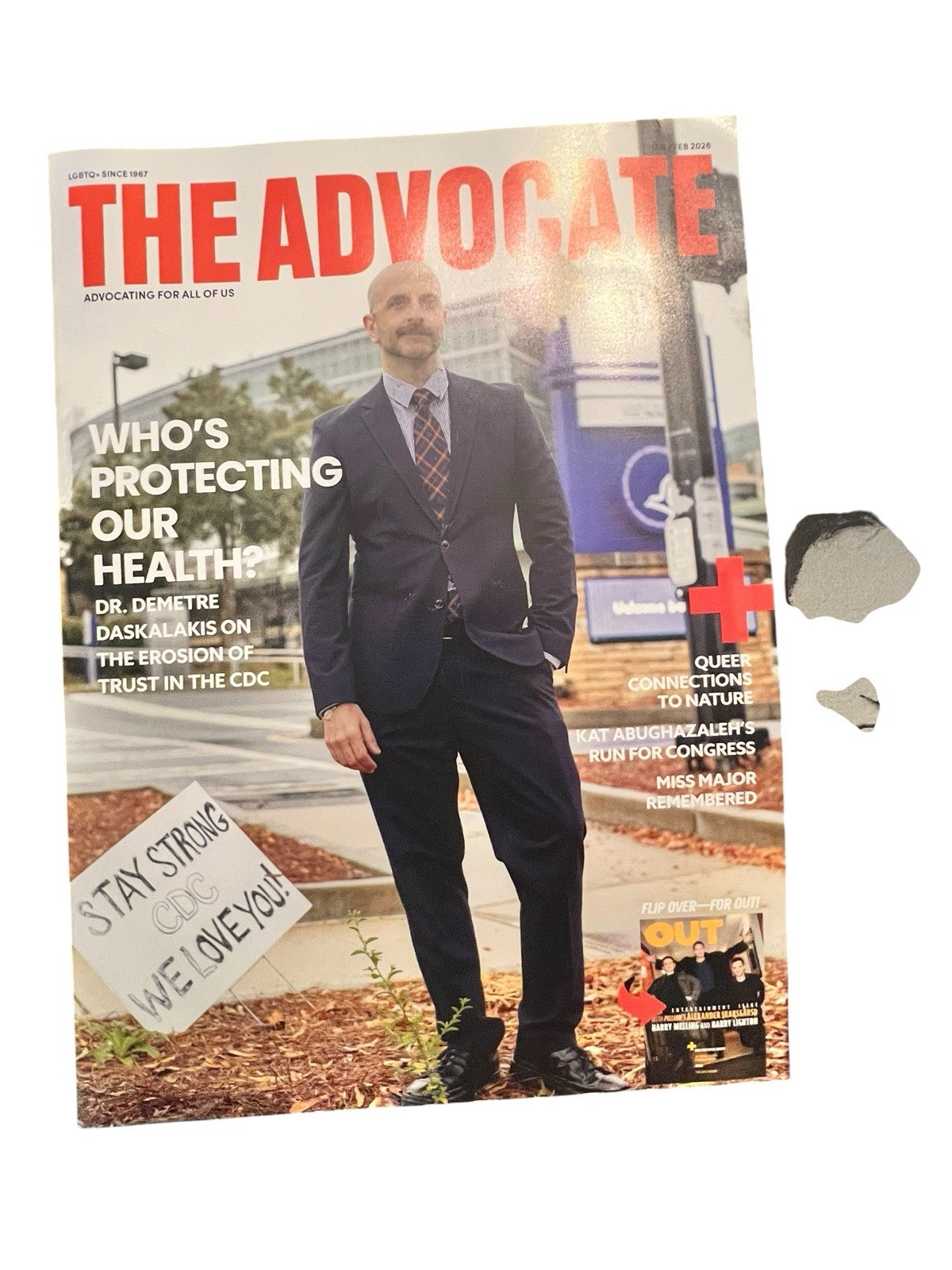 Out Magazine /The Advocate Lot 10 NEW 2026 /2025 2024/ 70$ Retail