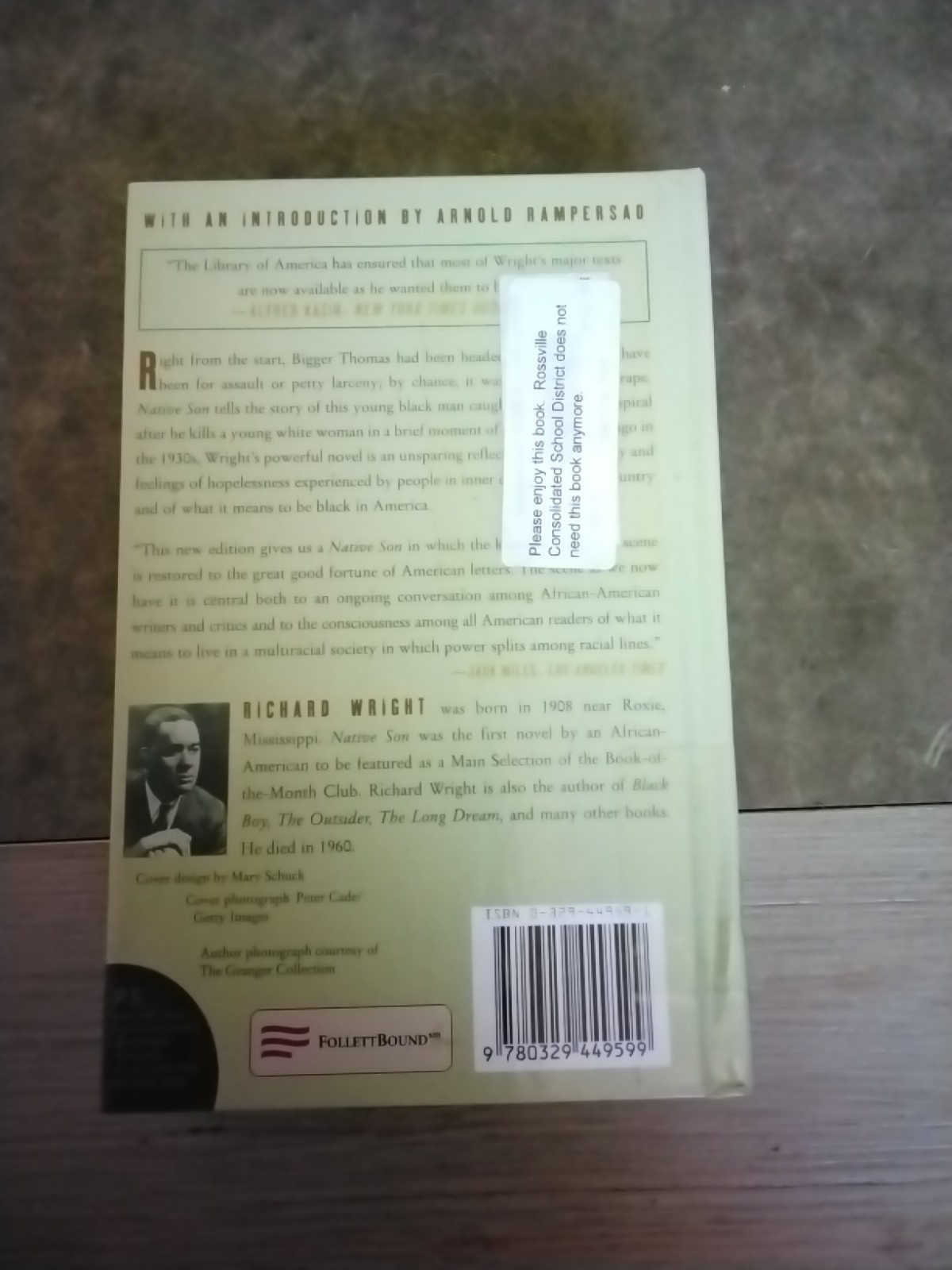Native Son : A Novel by Richard Wright