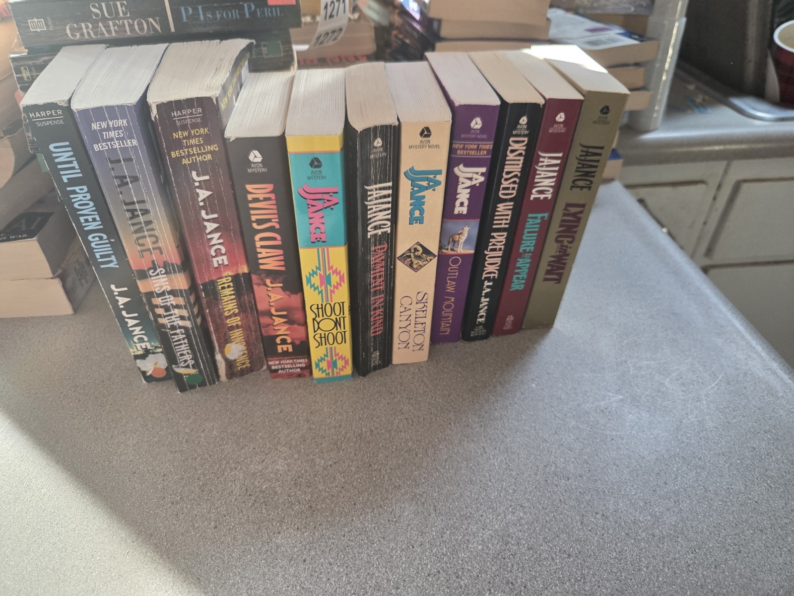 J. A. Jance Lot Of 11 Books Paperback Mystery Suspense