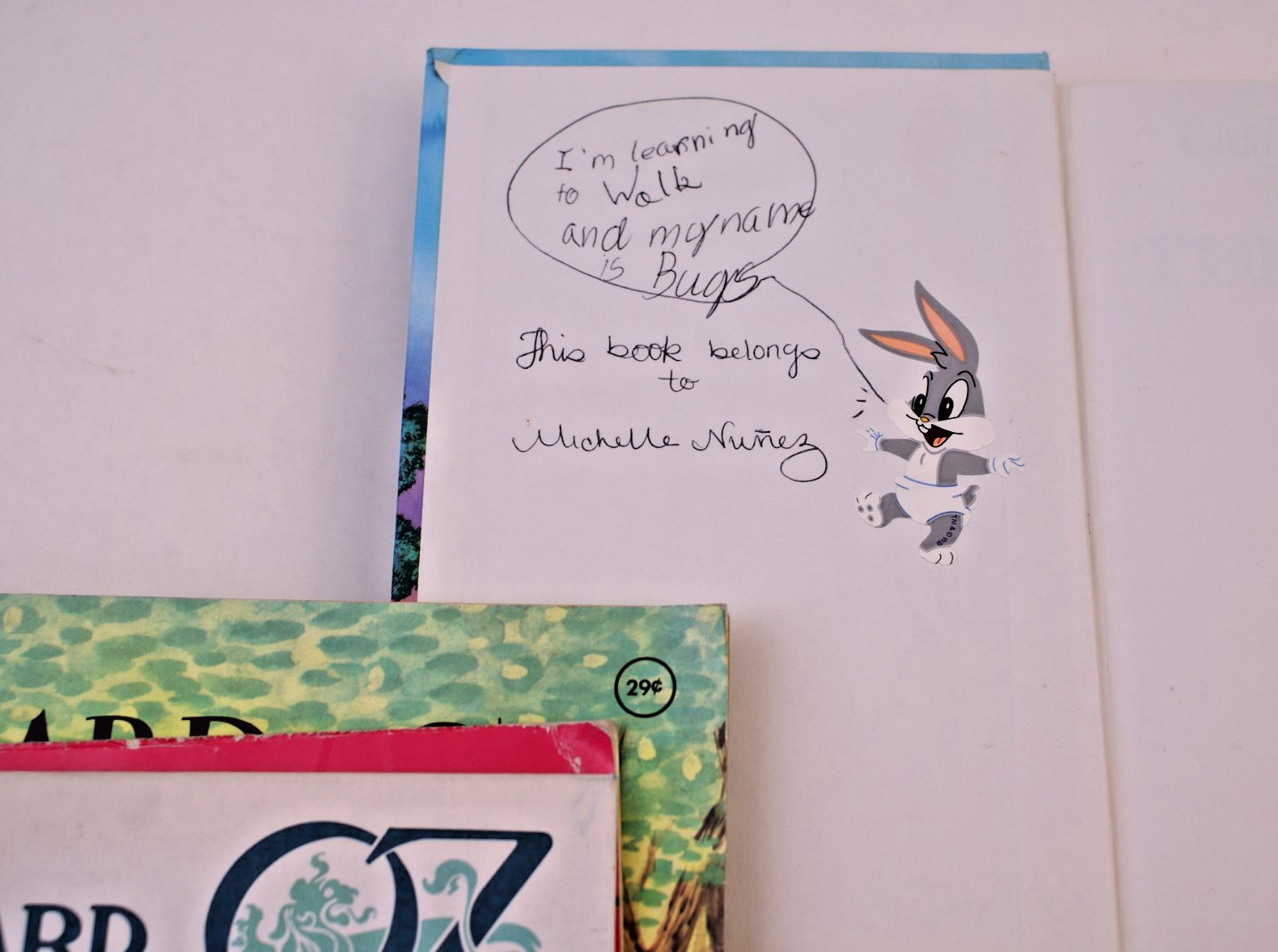 5 WIZARD OF OZ BOOKS & VHS – VINTAGE ORIGINALS
