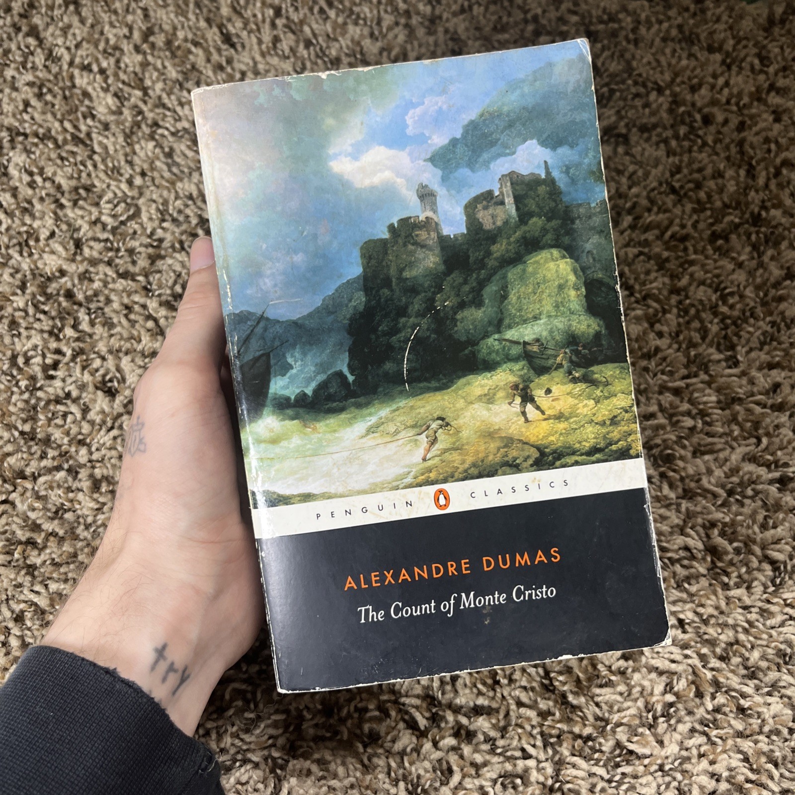 The Count of Monte Cristo by Alexandre Dumas (English) Paperback Book