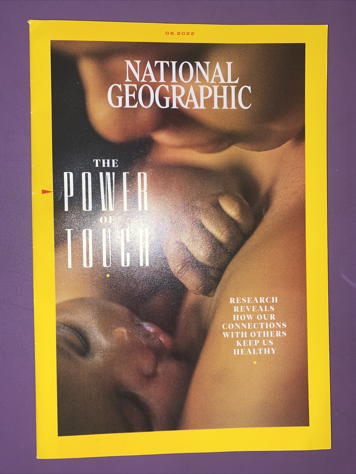 National Geographic June 2022 The Power of Touch 132 PAGES FREE SHIPPING