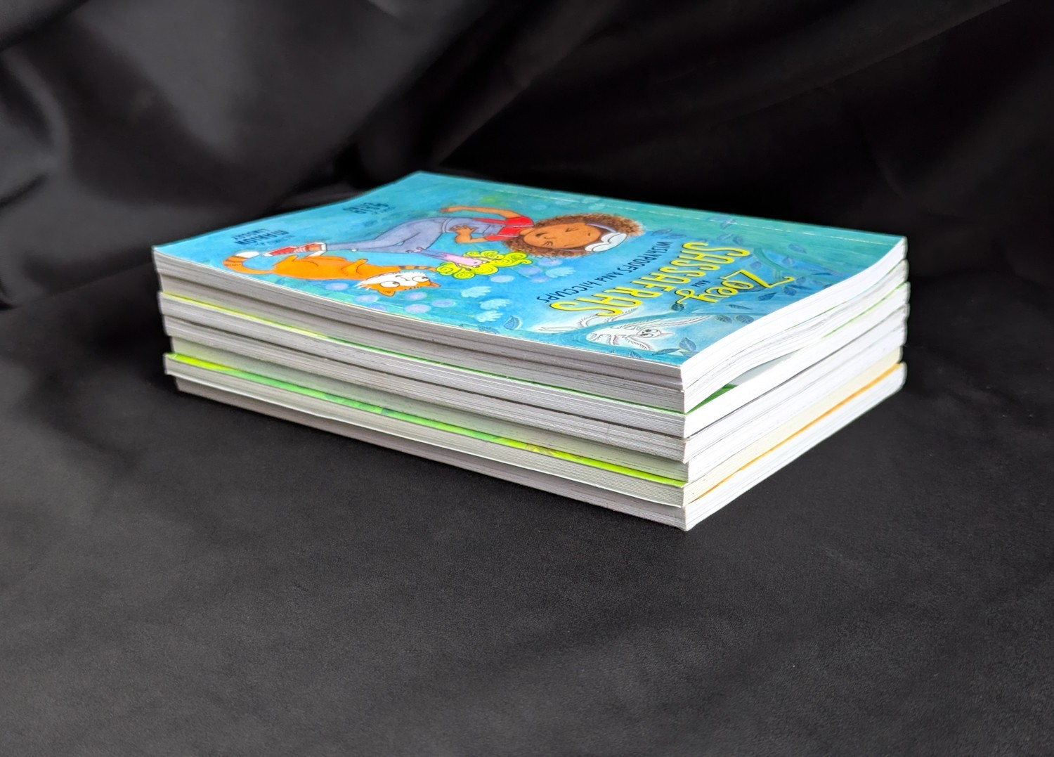 Lot Of 7 Asia Citro Books Zoey & Sassafras Pod Bog Caterflies Monsters Wishypoof