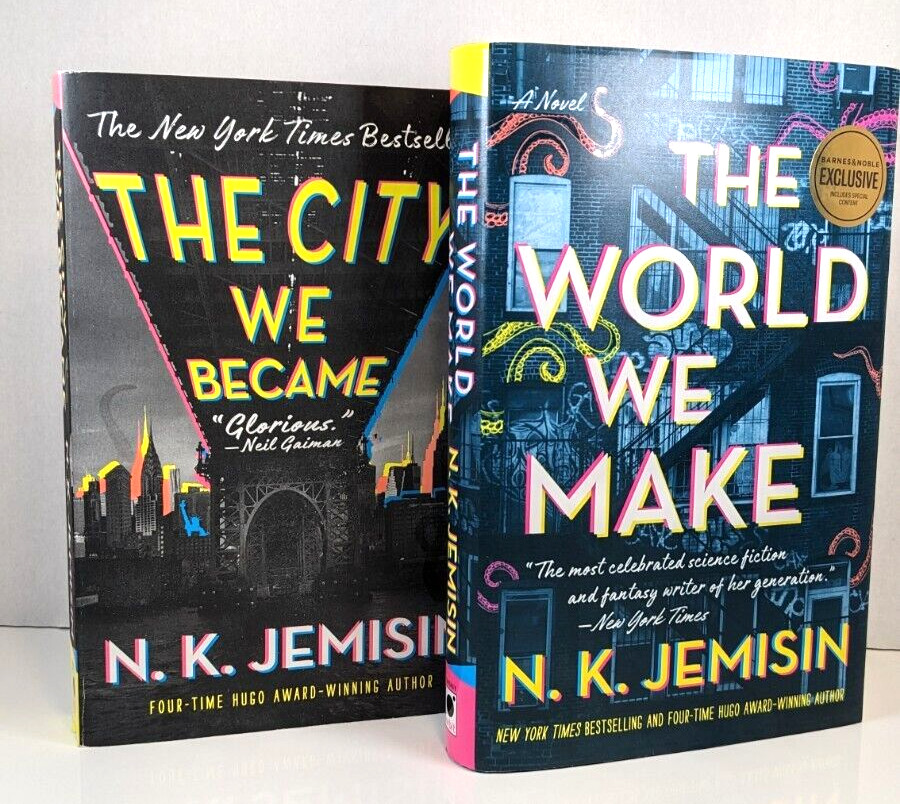 GREAT CITIES Books Series N.K.Jemisin~The City We Became~The World We Make