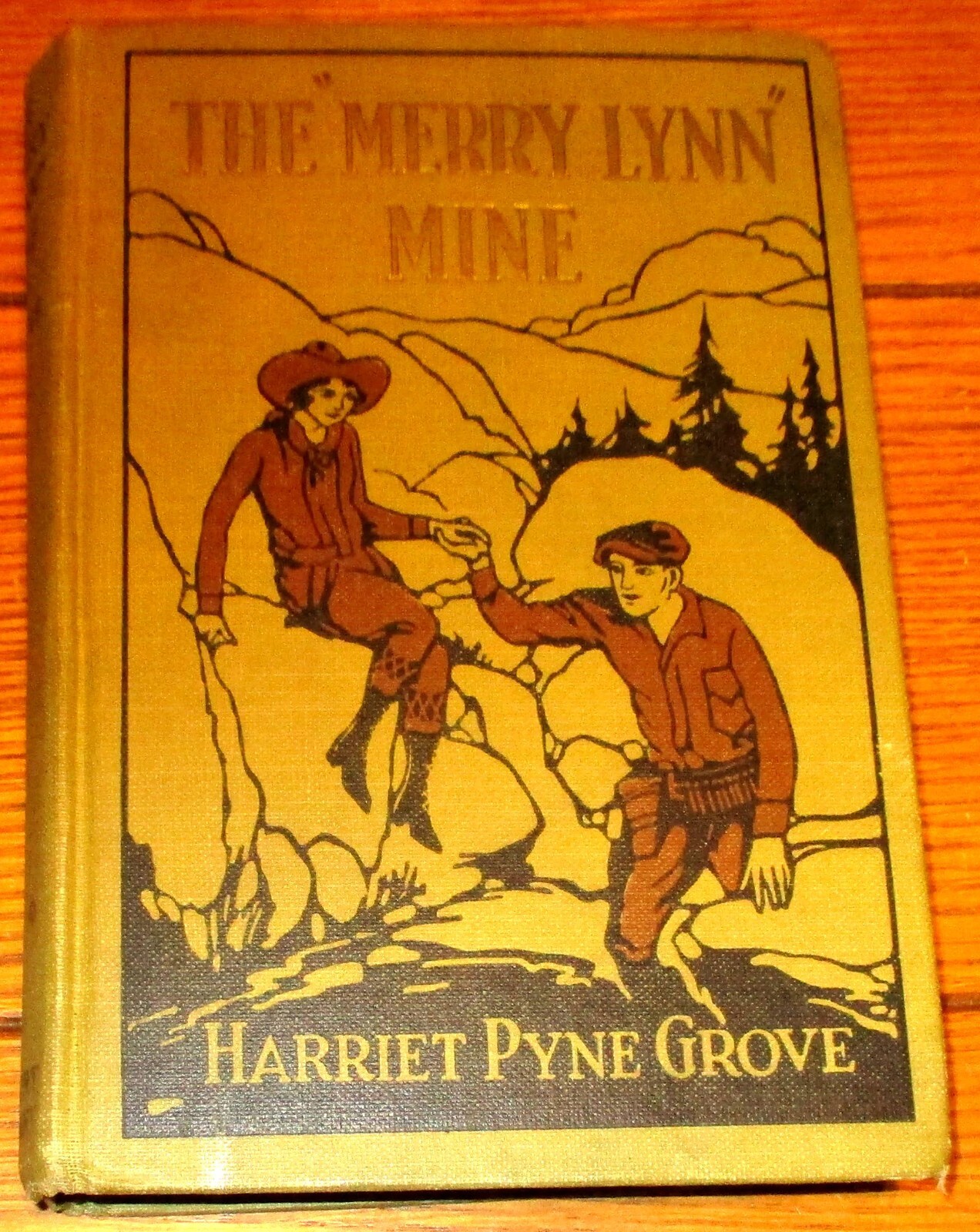 1928 The Merry Lynn Mine by Harriet Pyne Grove H/C 240 Pages