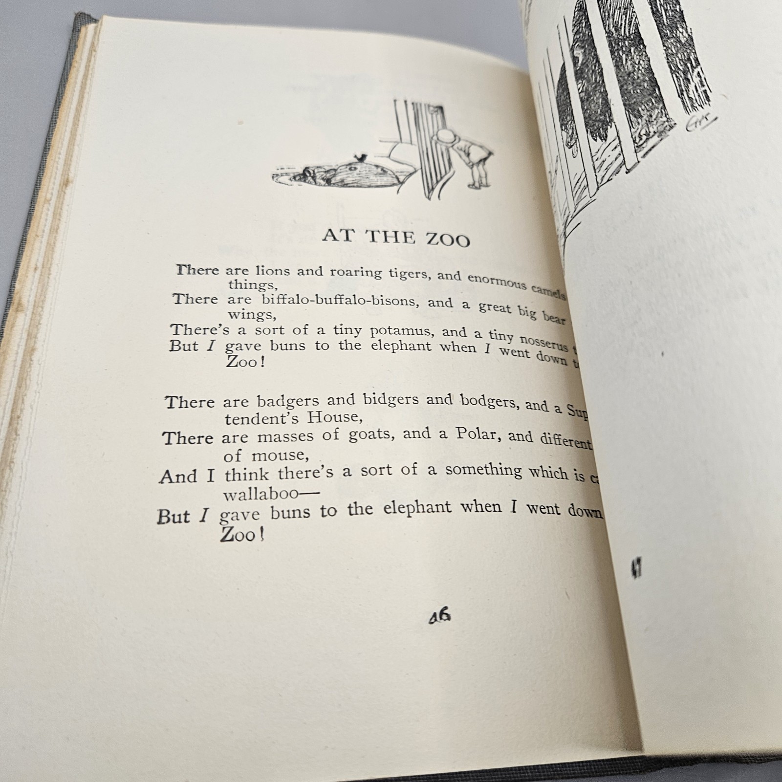 When We Were Very Young by A.A. Milne 1945 Edition HC Book