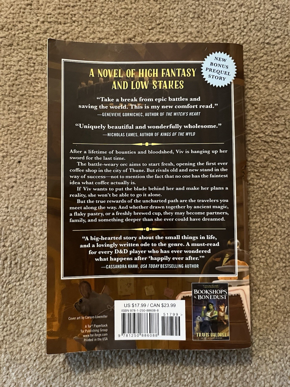 Travis Baldree Legends and Lattes: High Fantasy & Low Stakes TPB 2022