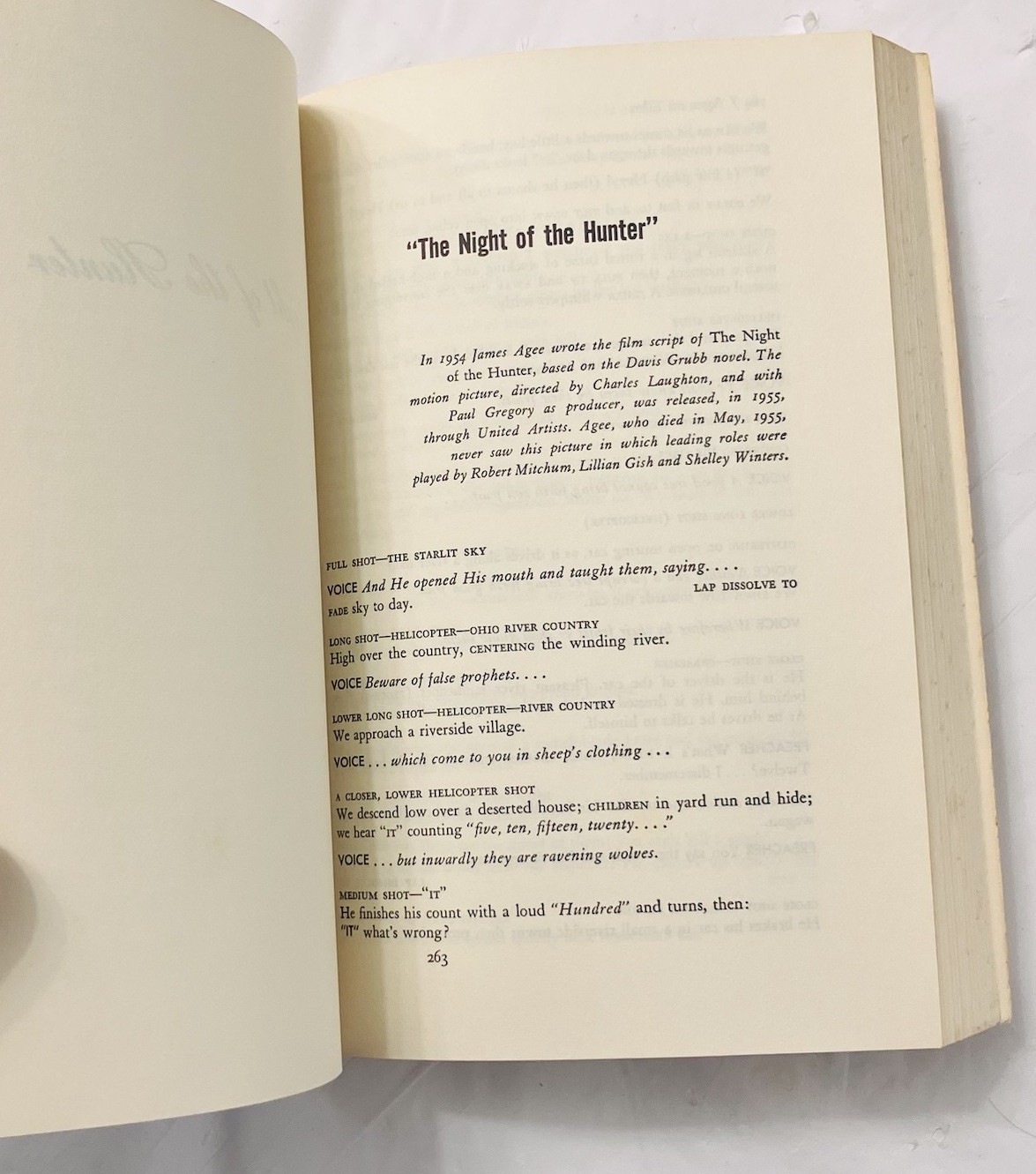 James Agee on Film 5 Scripts (1964) Beacon Paperback, African Queen Night Hunter