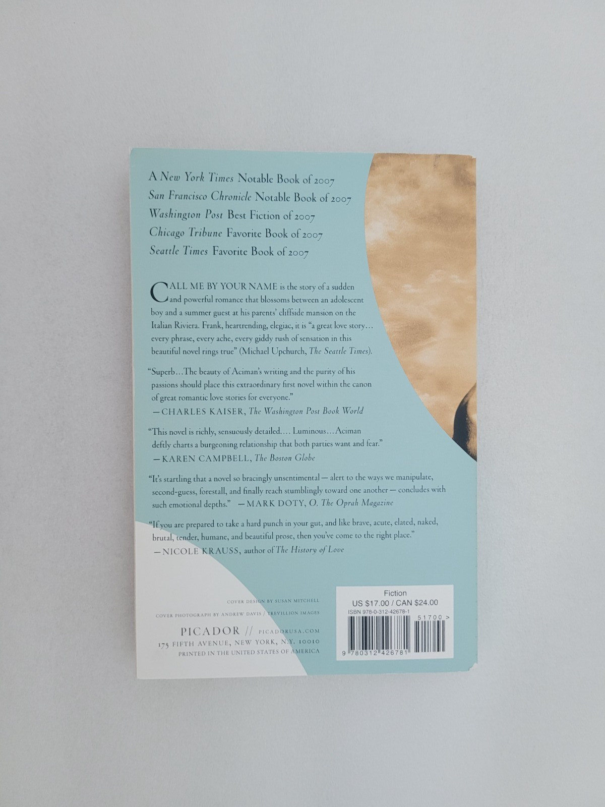 Call Me by Your Name by André Aciman (2008 Paperback)