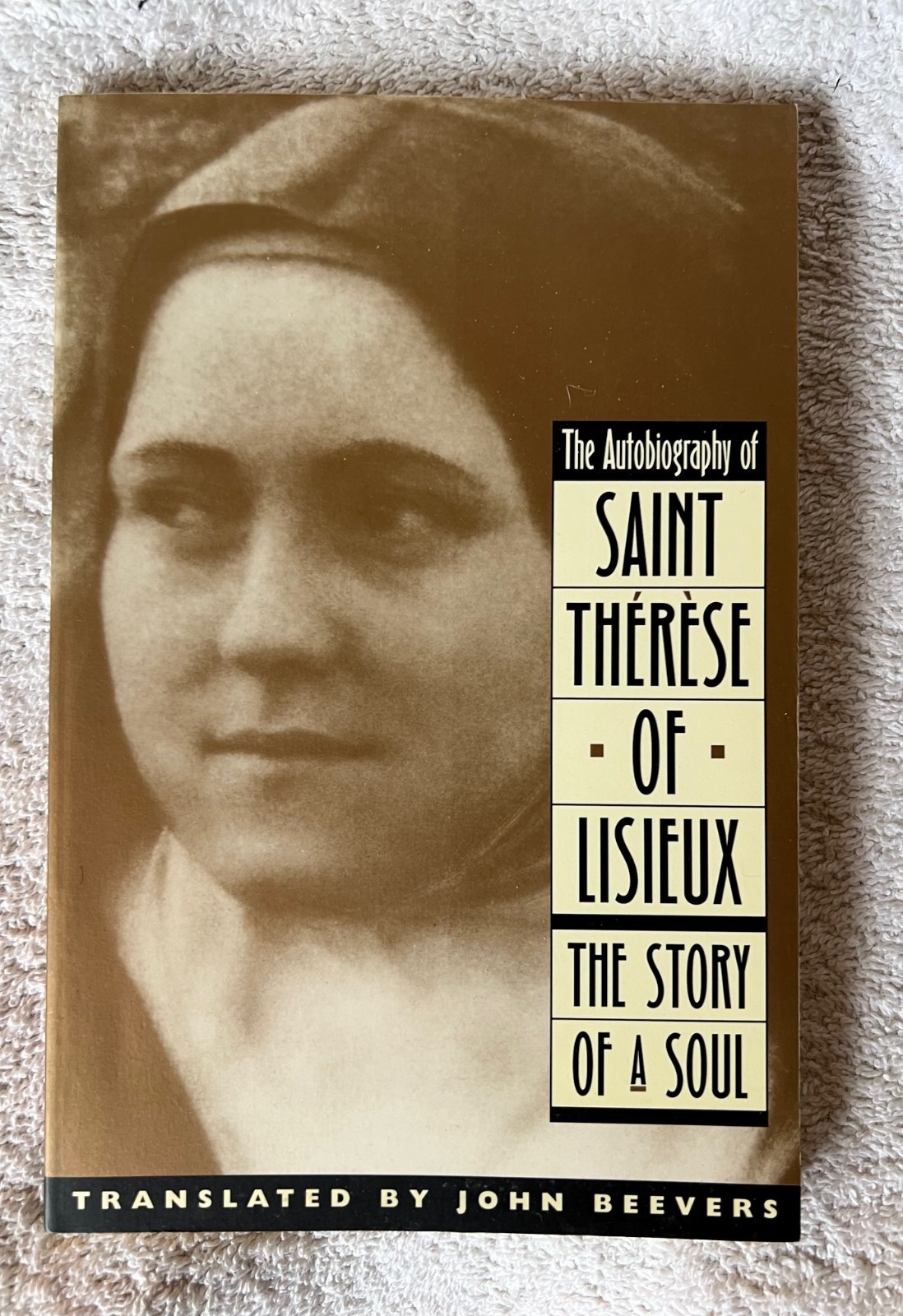 Autobiography of Saint Therese of Lisieux Paperback Book Vintage John Beevers