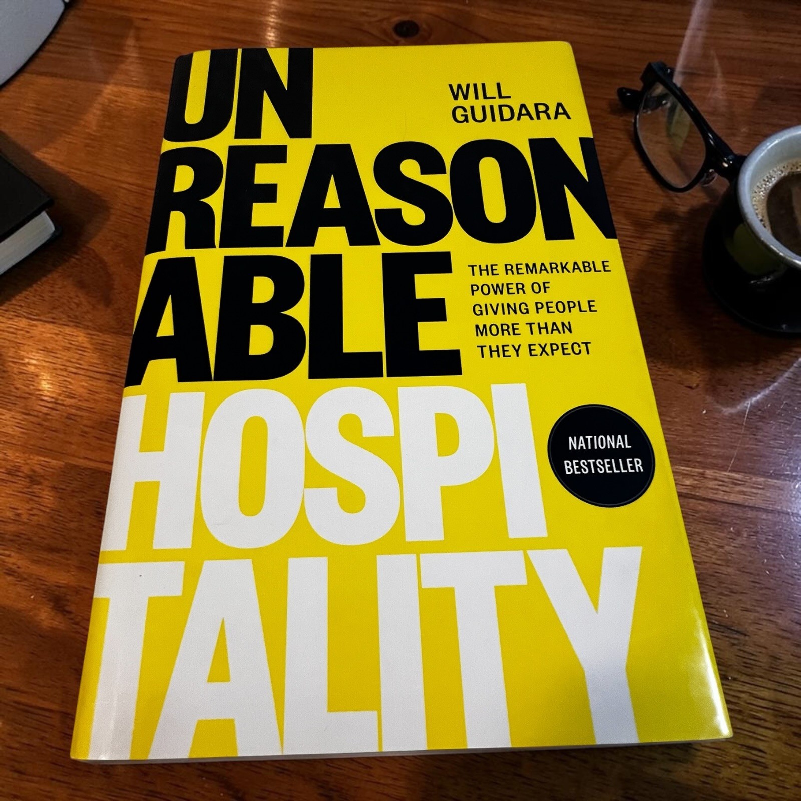 Unreasonable Hospitality Will Guidara Hardcover Book Bestseller