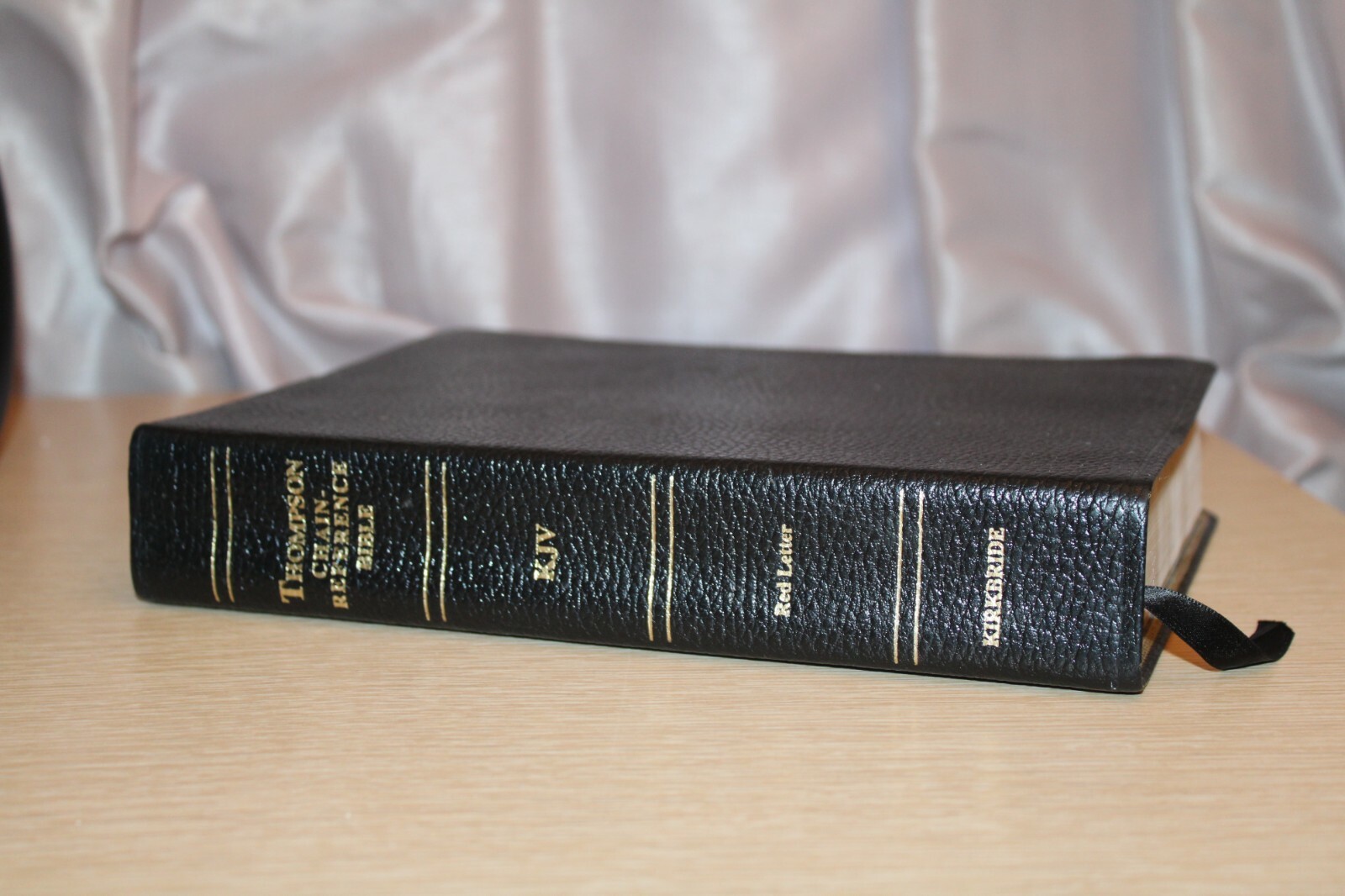 Thompson Chain Reference Bible KJV Red Letter Kirkbride 2007 Leather Bound