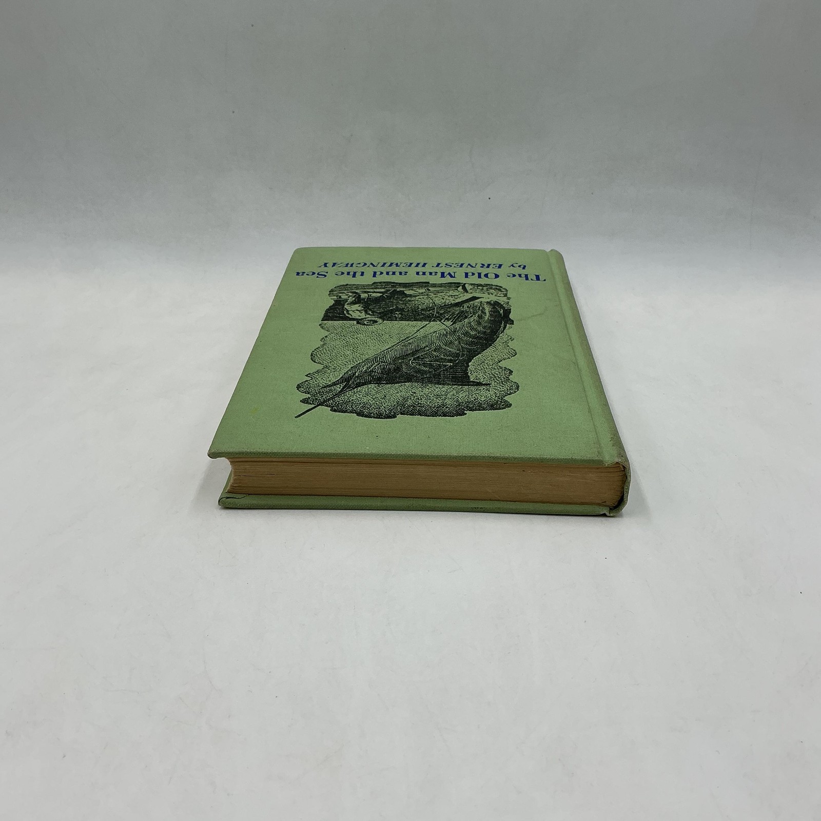 THE OLD MAN AND THE SEA Ernest Hemingway 1952 HC Charles Scribner’s Sons Green