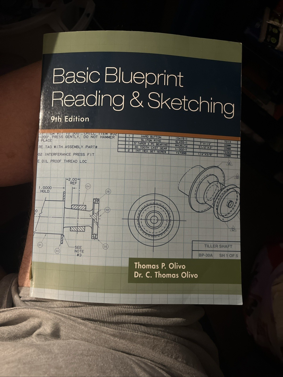 Basic Blueprint Reading & Sketching 9th Ed Paperback Delmar Olivo C. Olivo