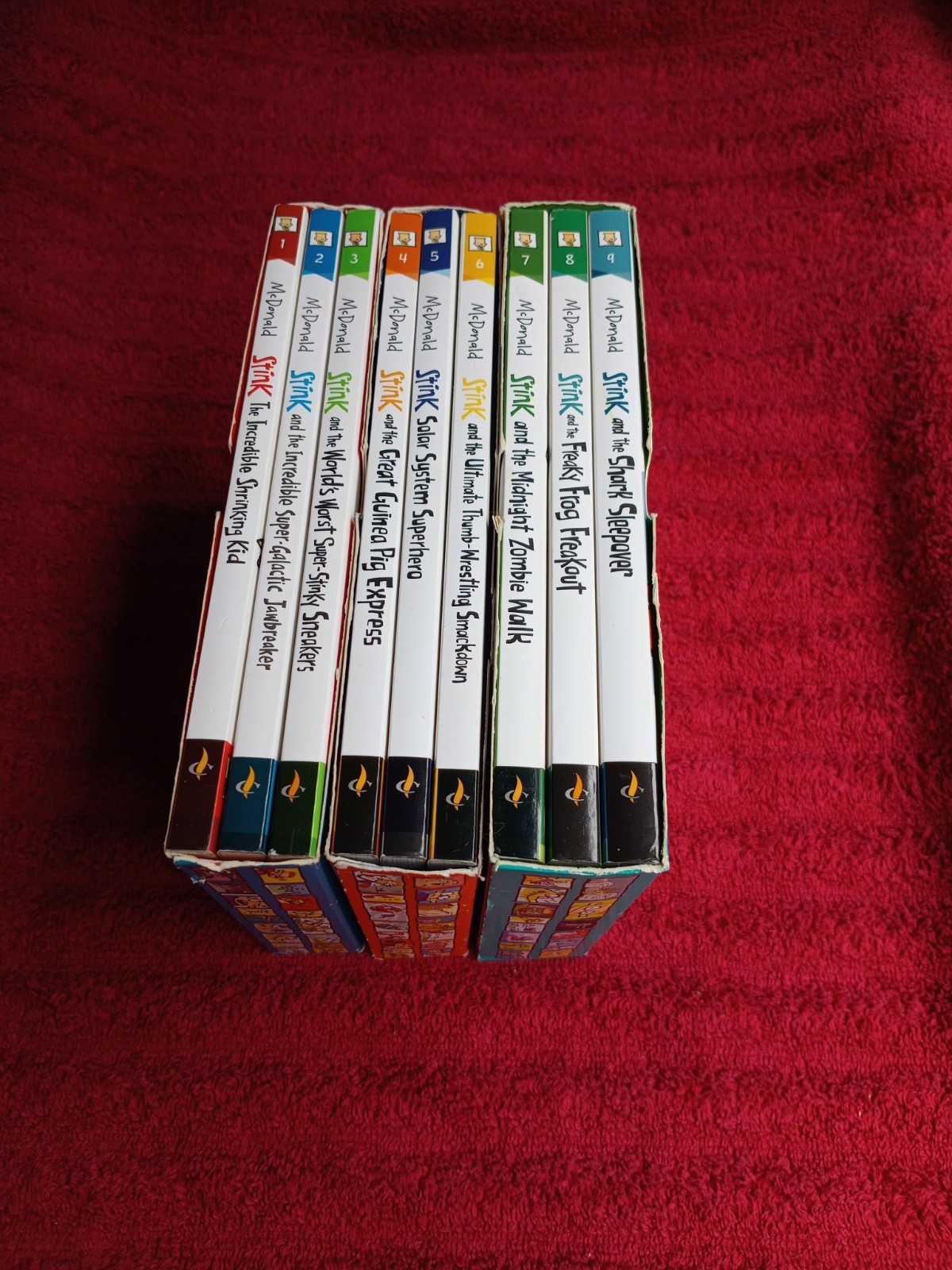 Stink by Megan McDonald 1-9 Most In Great Condition See Pics $5.99 each set/box