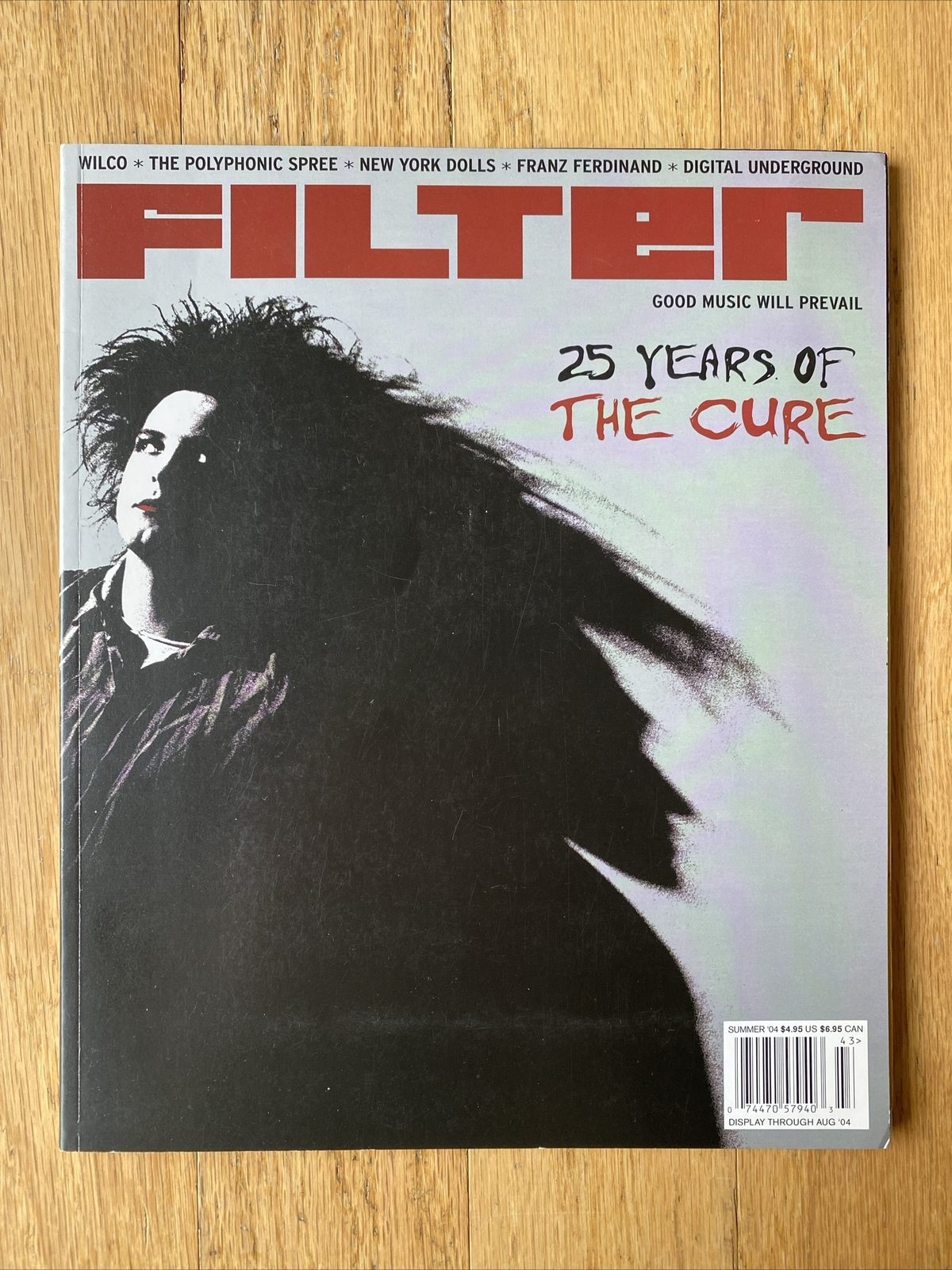 2004 Filter Magazine The Cure 25 YEARS Wilco New York Dolls Music