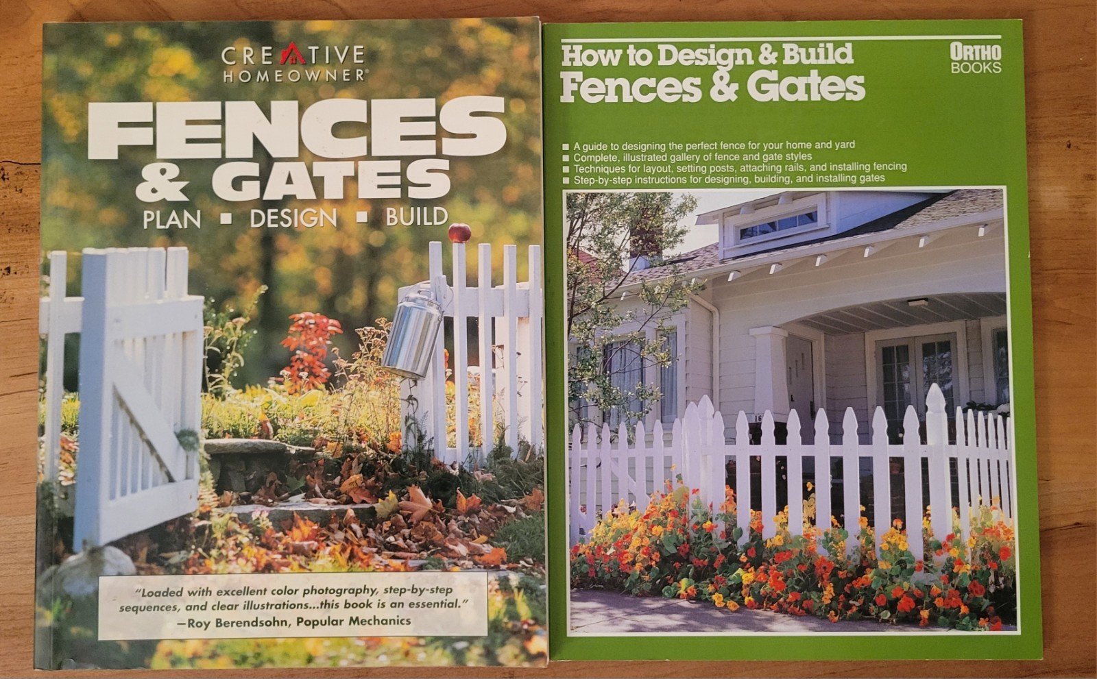 Lot Of 2 Books – DYI Do It Yourself – Fences & Gates