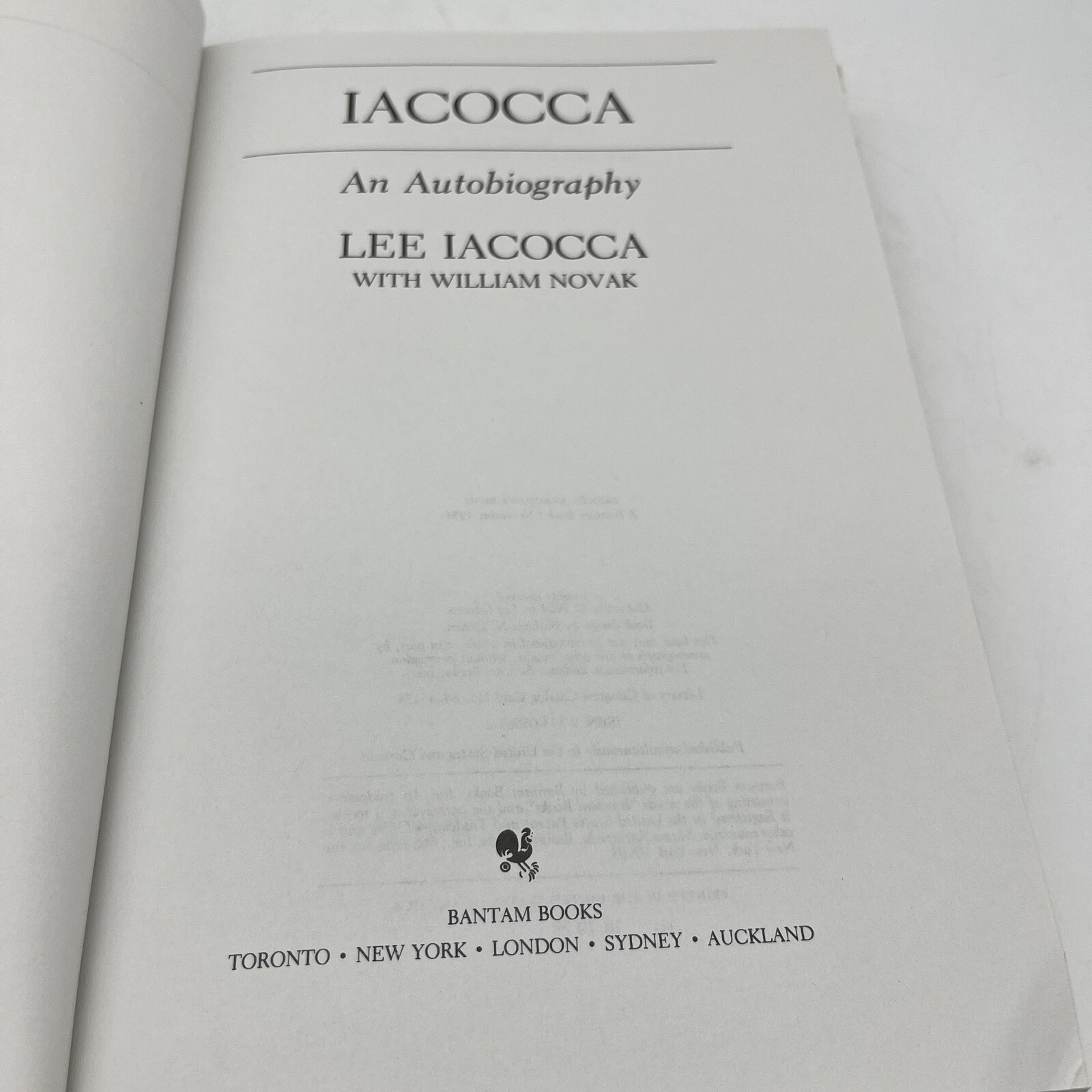 Iacocca-An Autobiography by Lee Iacocca