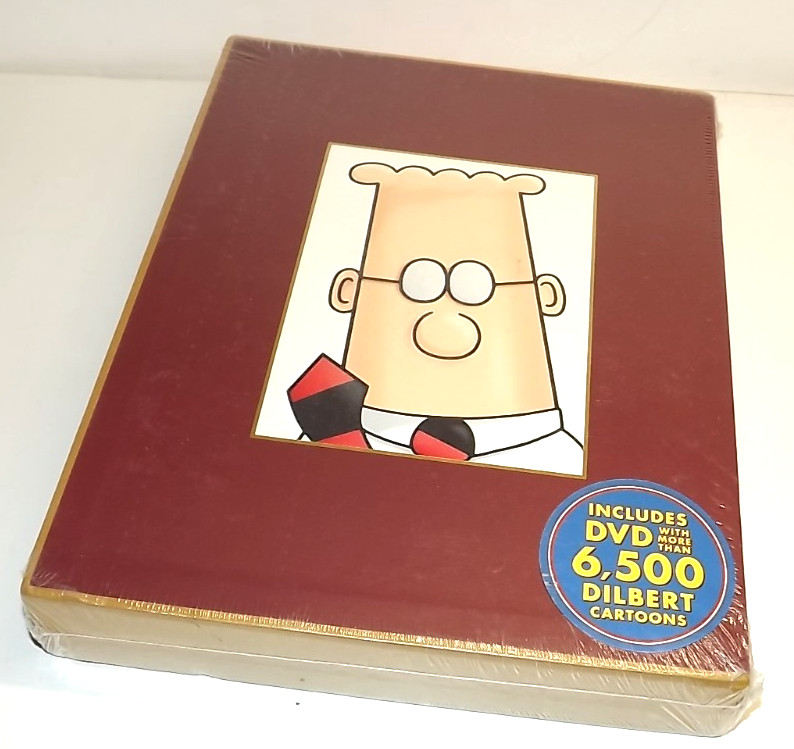 Dilbert 2.0 20 Years of Dilbert Anniversary Boxed Hardcover w Slipcase & DVD NIB