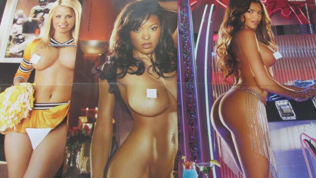 Full Year Set of 12, 2007 CENTERFOLDS: Playboy Magazine: JAYDE NICOLE is PMOY