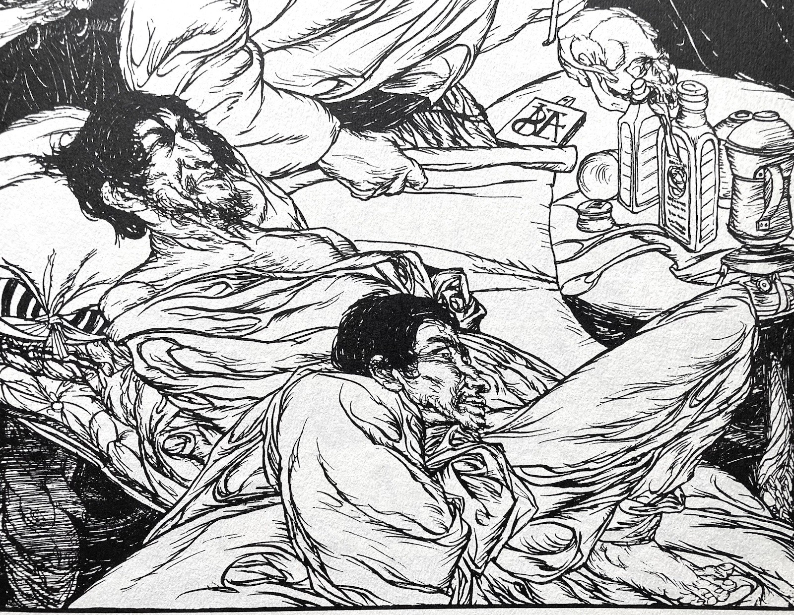 Austin Osman Spare, A Book Of Satyrs, Large Folio, Limited Ed., 1979, VG+