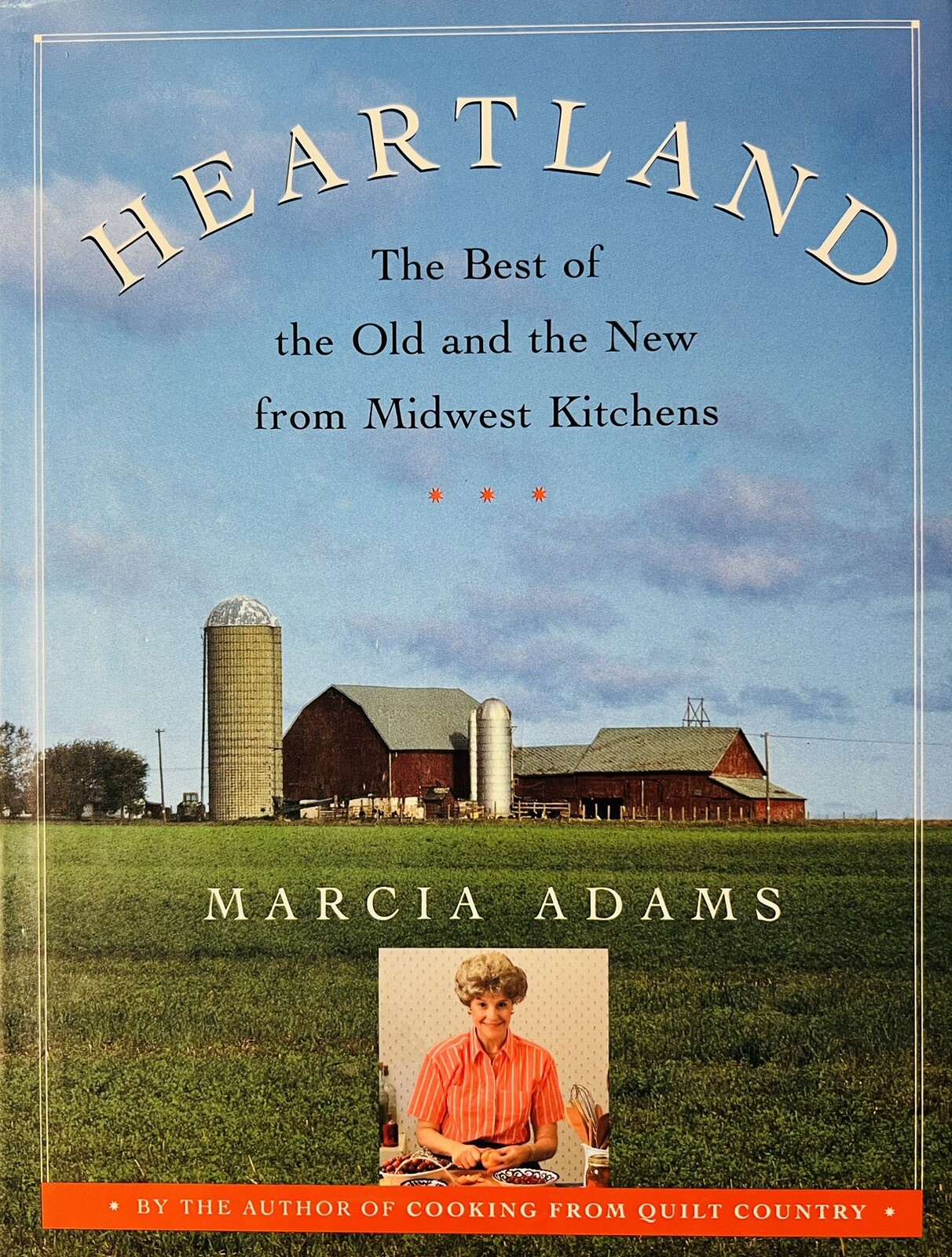 Heartland, Marcia Adams, Clarkson Potter, 1st Edition 1991, Hardcover Like New