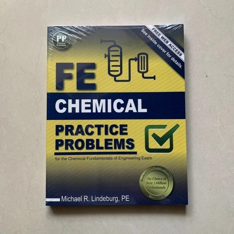 PPI FE Chemical Review Manual & Practice Problems Bundle Lindeburg Brand New
