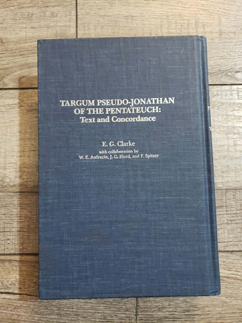 Targum Pseudo-Jonathan of the Pentateuch: Text and Concordance