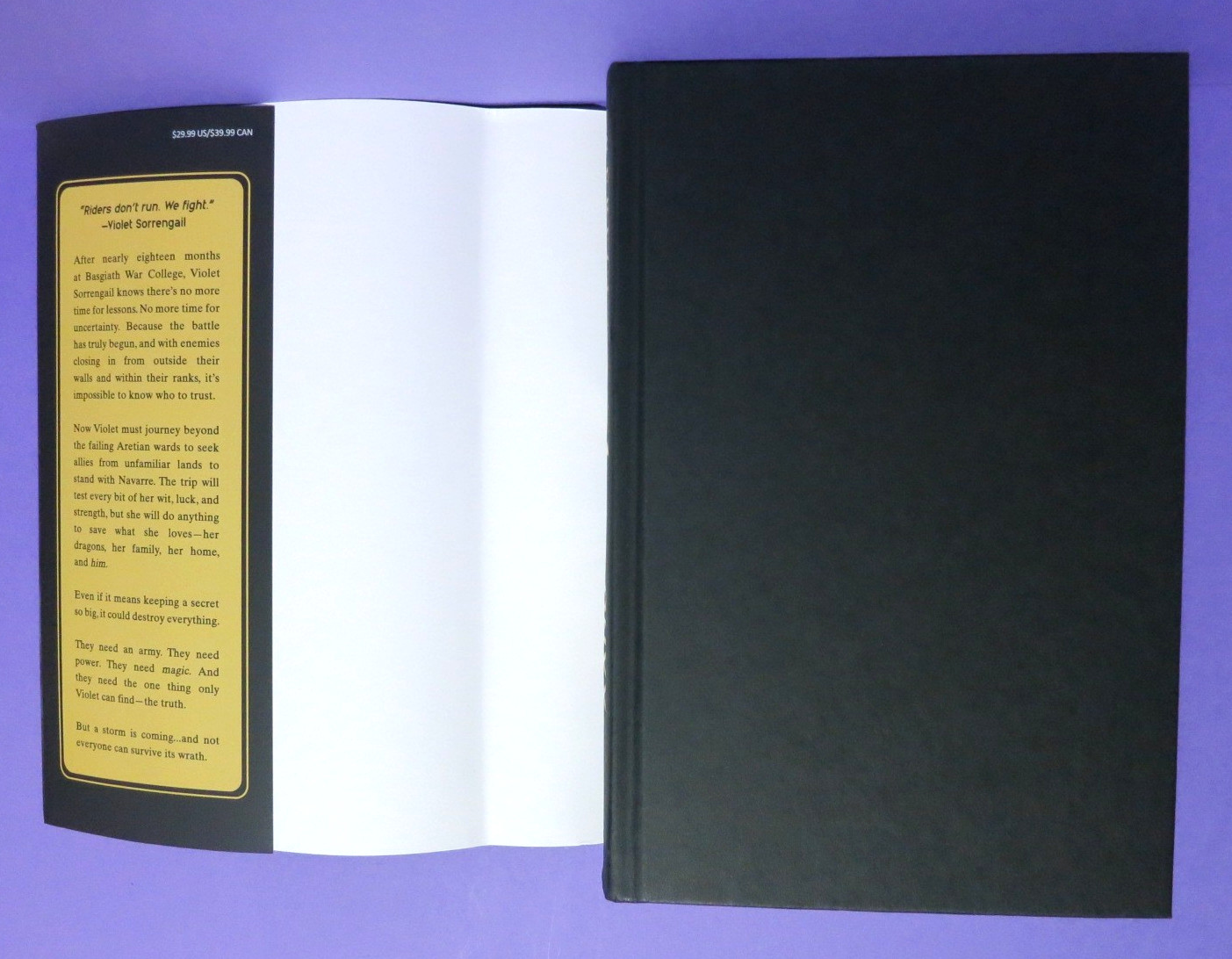 Onyx Storm Rebecca Yarros 2025 1st Edition Hardcover DJ Empyrean