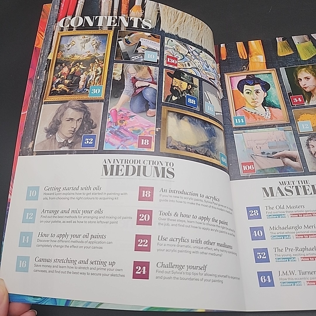 Paint Like The Masters Bookazine Fifth Edition 132 pages of inspiration 2019