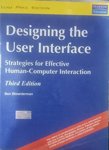 Designing the User Interface S – GOOD