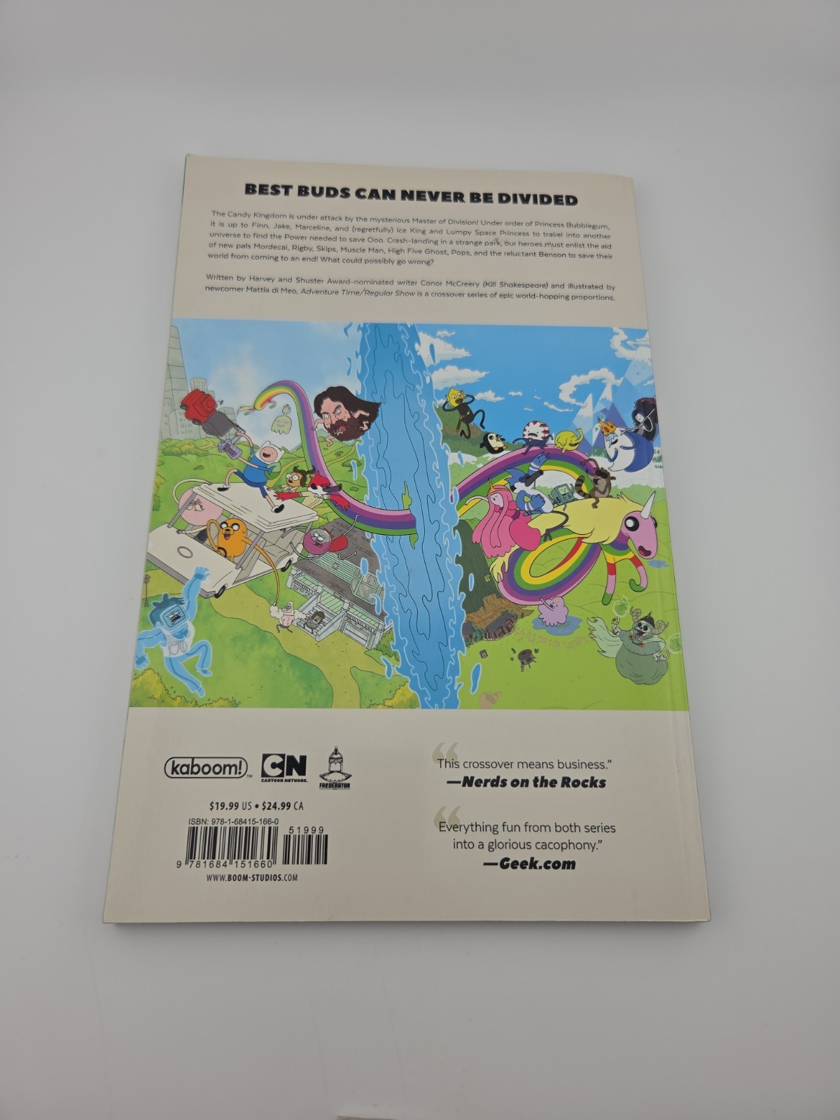 Adventure Time/Regular Show by Conor McCreery (2018, Trade Paperback)